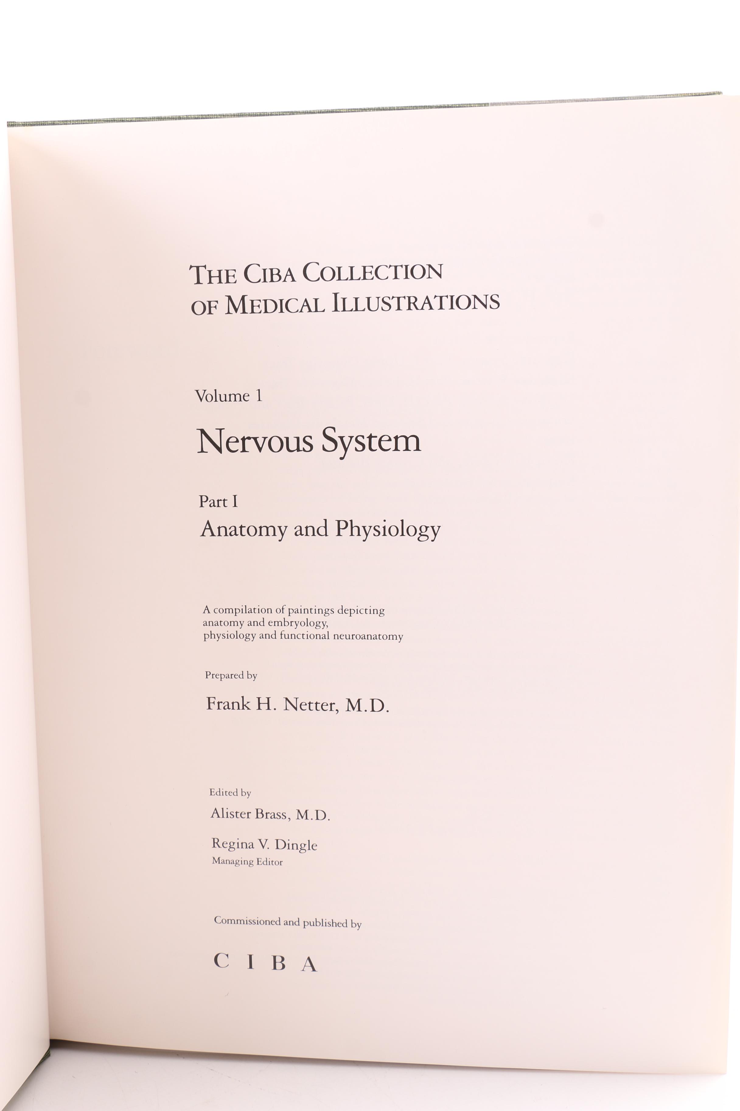 Frank H. Netter Signed "The CIBA Collection Of Medical Illustrations" Volumes