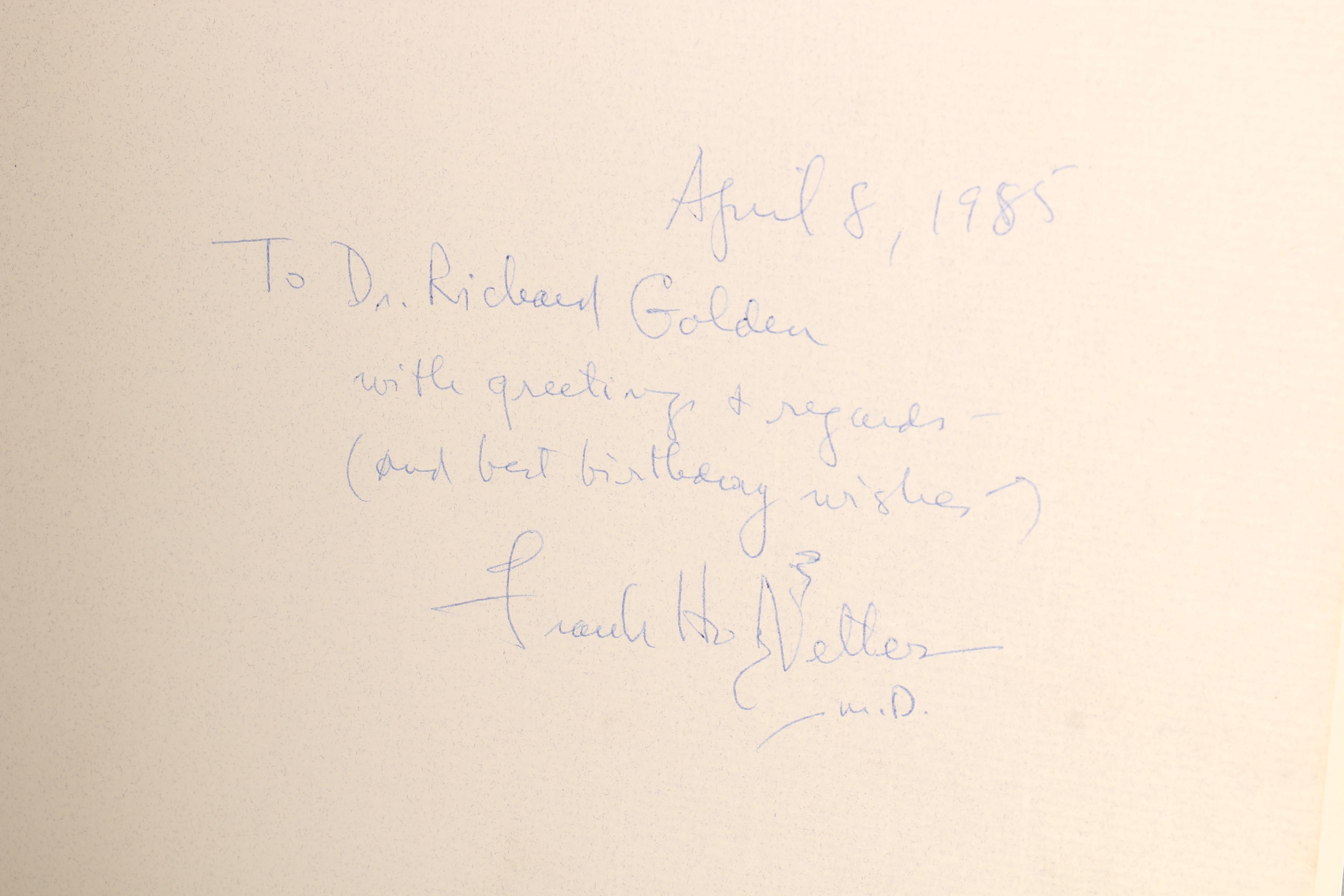 Frank H. Netter Signed "The CIBA Collection Of Medical Illustrations" Volumes