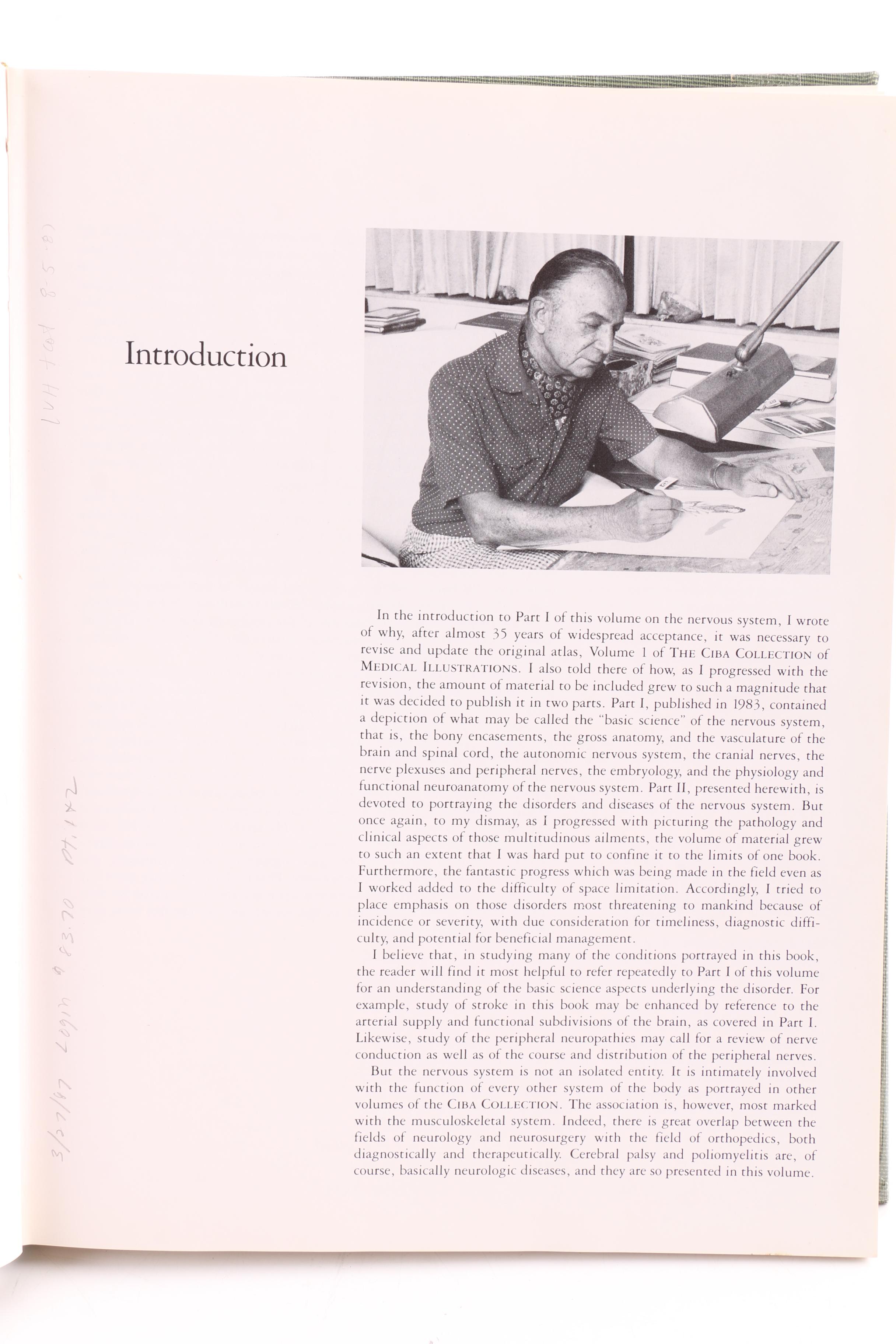 Frank H. Netter Signed "The CIBA Collection Of Medical Illustrations" Volumes