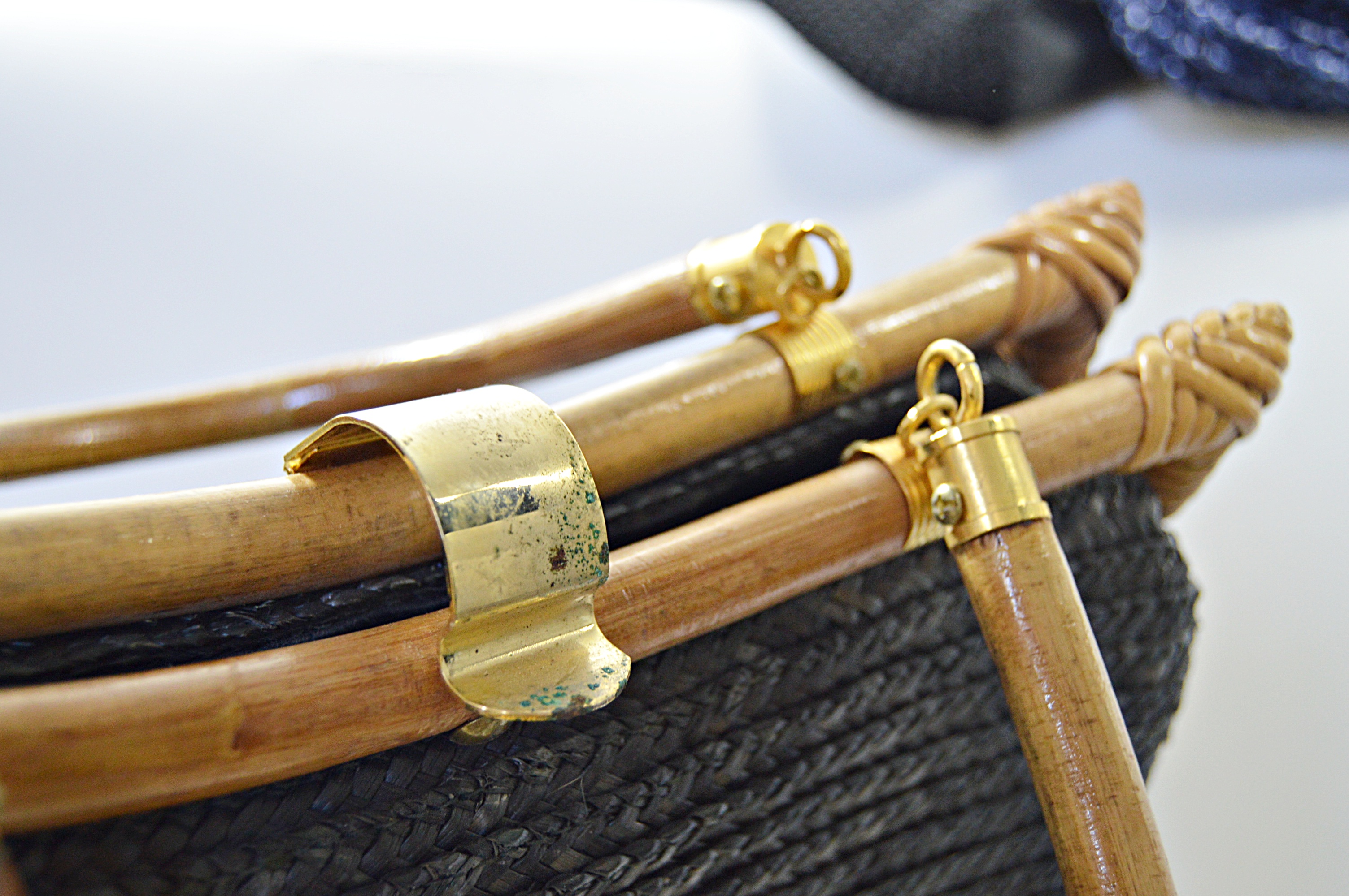 Vintage and Modern Handbags in Navy and Black