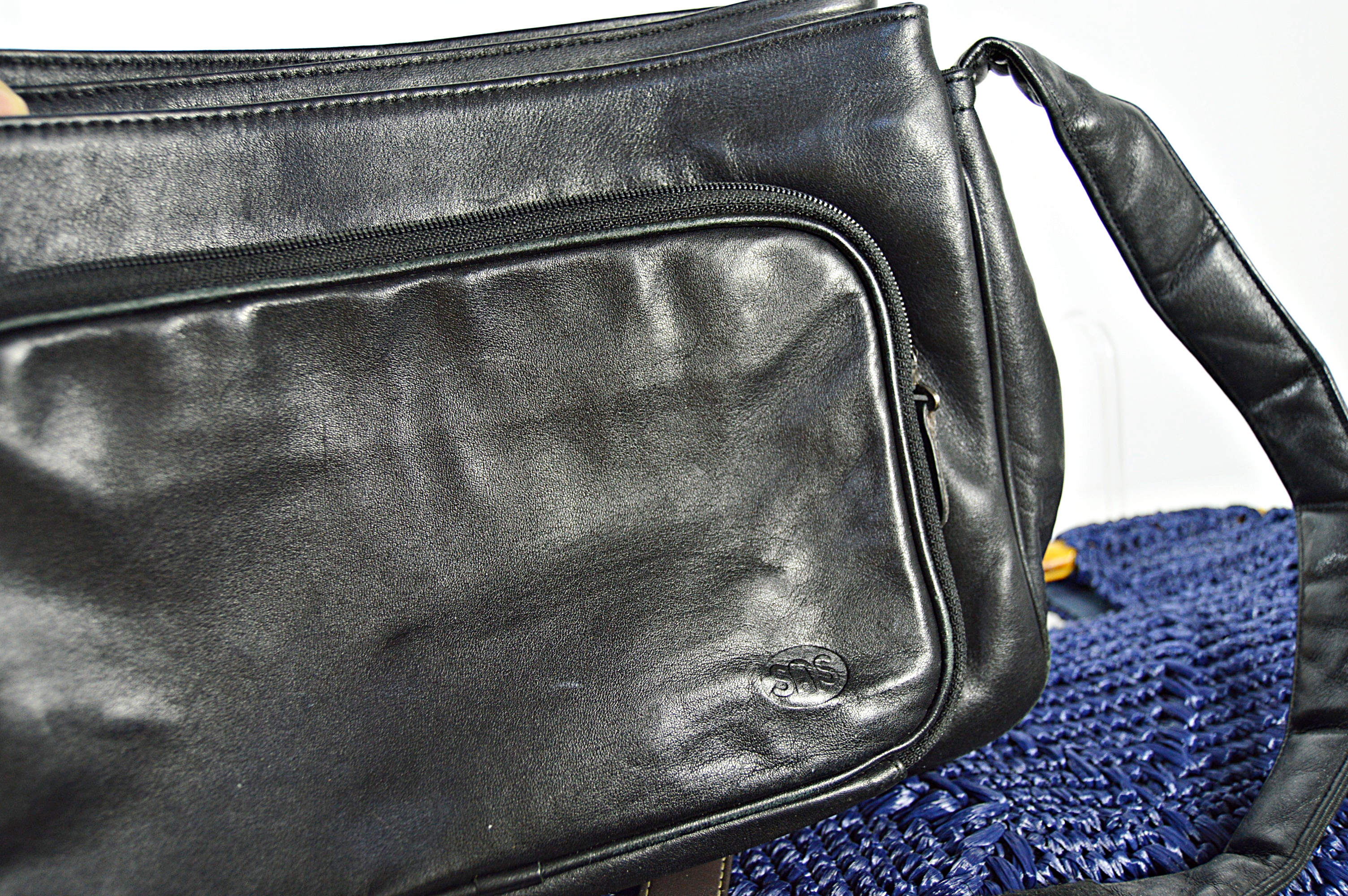 Vintage and Modern Handbags in Navy and Black