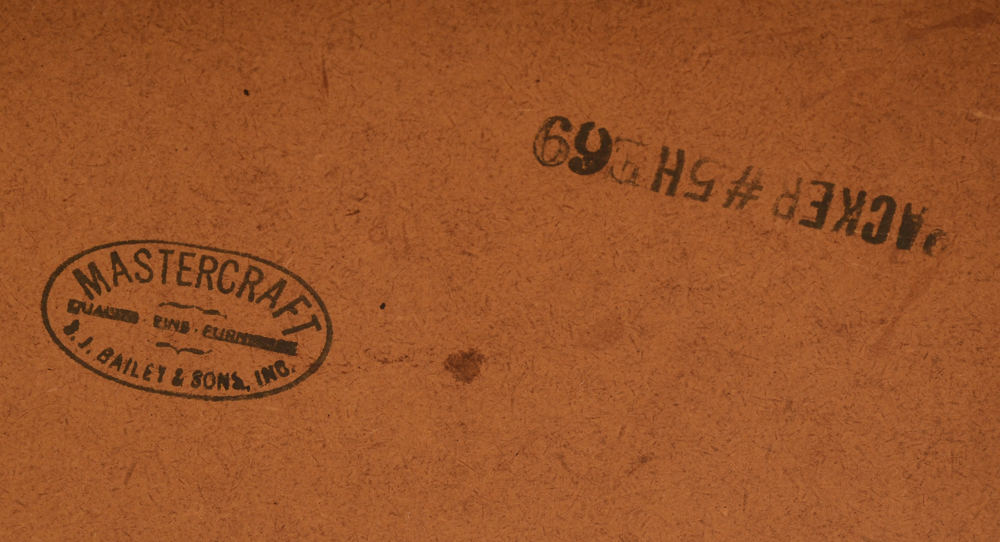 Vintage S. J. Bailey & Sons, Inc. Master Craft Dining Dresser