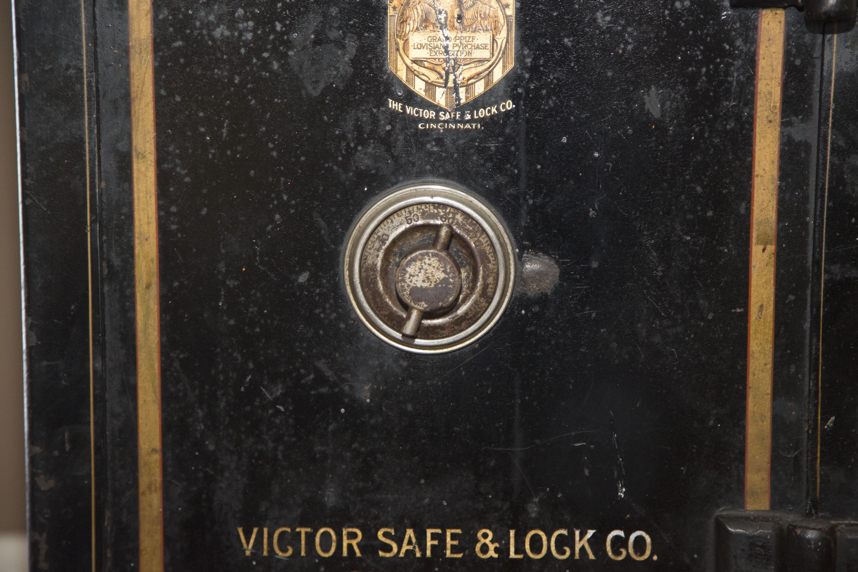 Vintage Victor Floor Safe