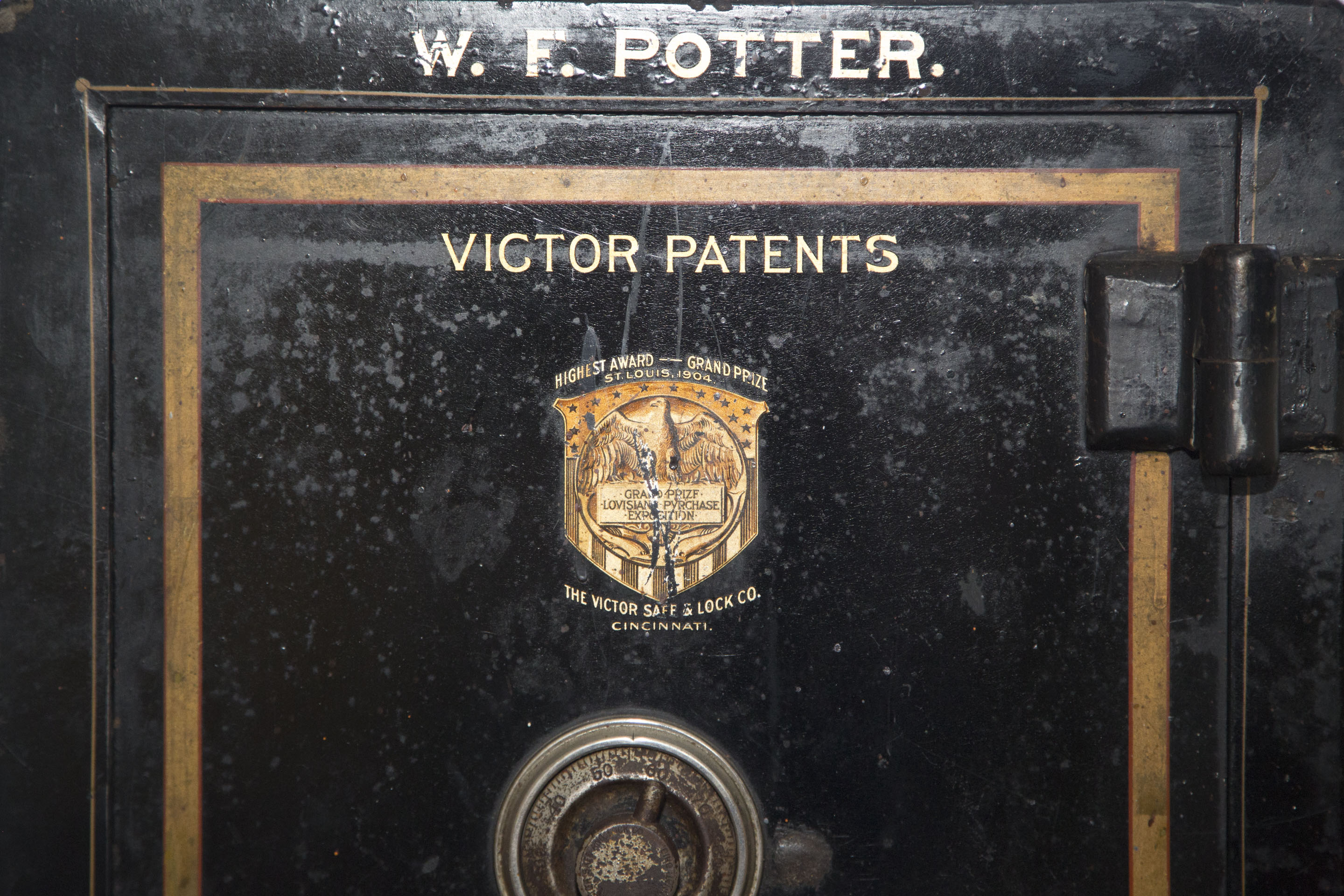 Vintage Victor Floor Safe