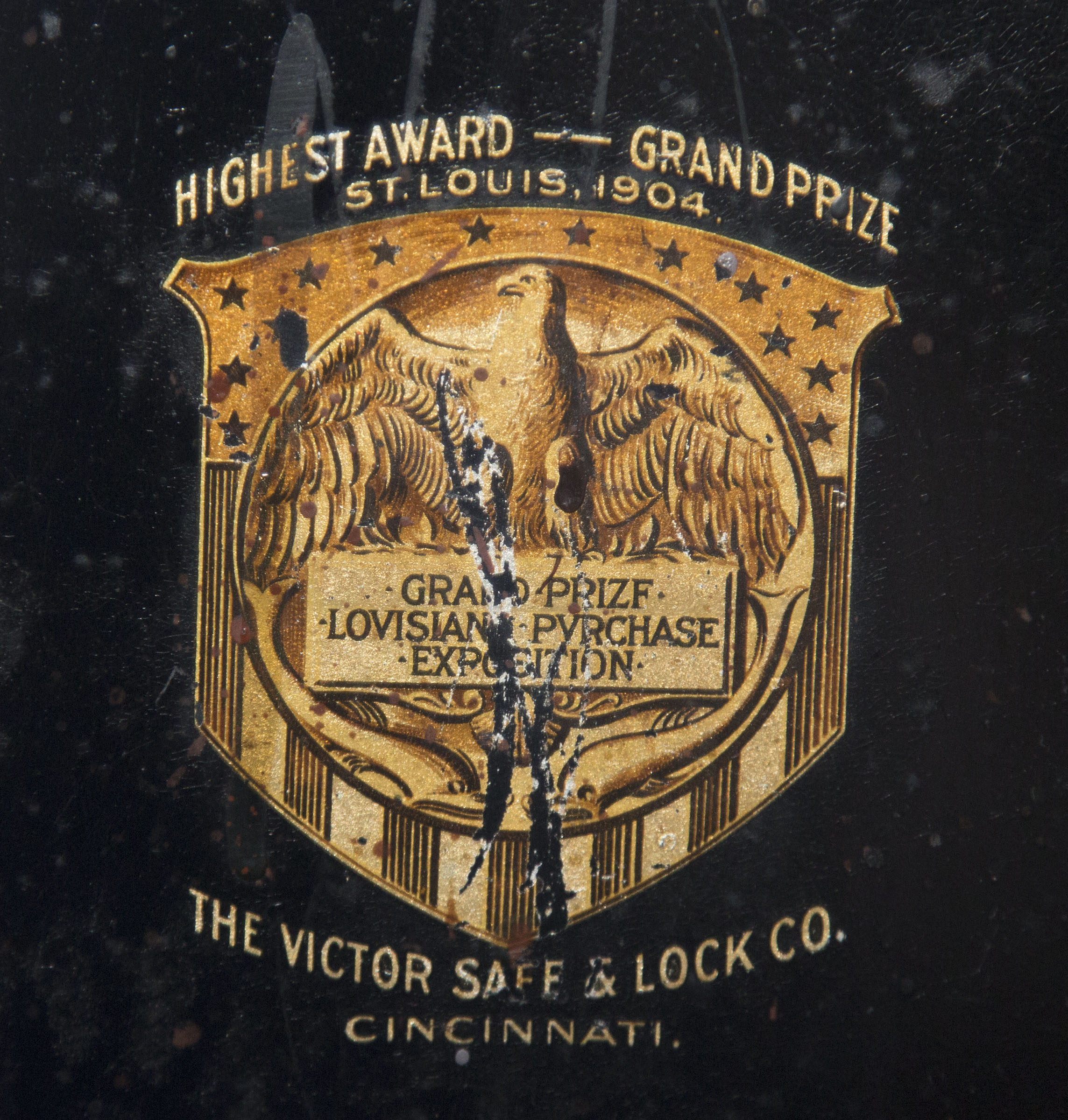 Vintage Victor Floor Safe