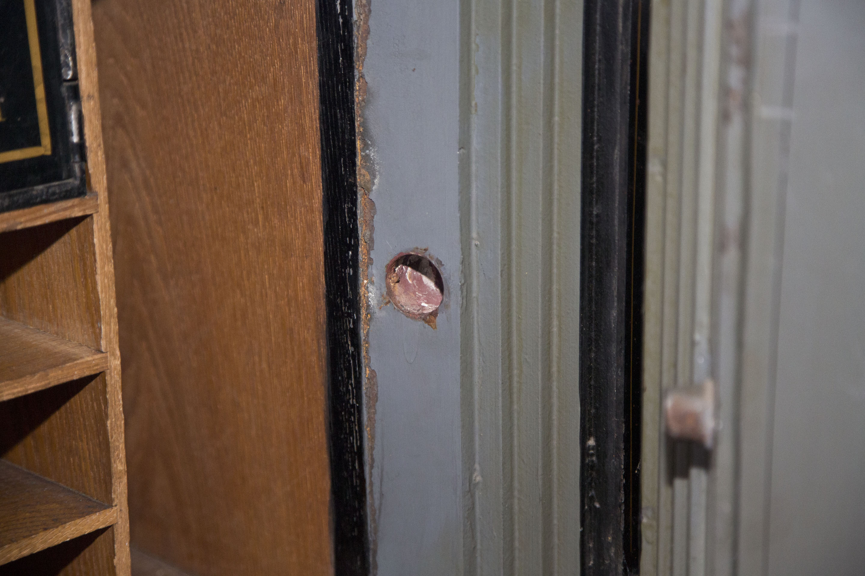 Vintage Victor Floor Safe