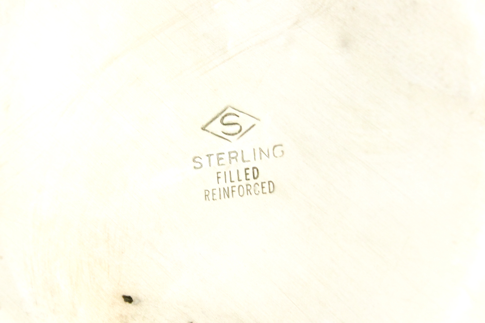 Schweitzer Silver Corp. Weighted Sterling Candleholders