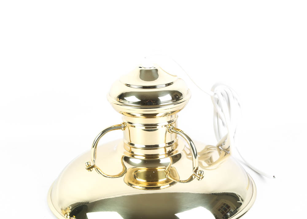 Brass Pendent Lights by Hi-Lite Manufacturing Co.