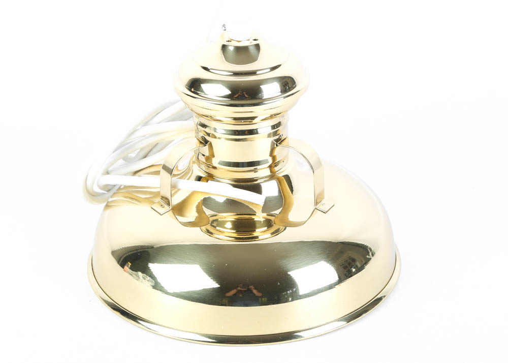 Brass Pendent Lights by Hi-Lite Manufacturing Co.