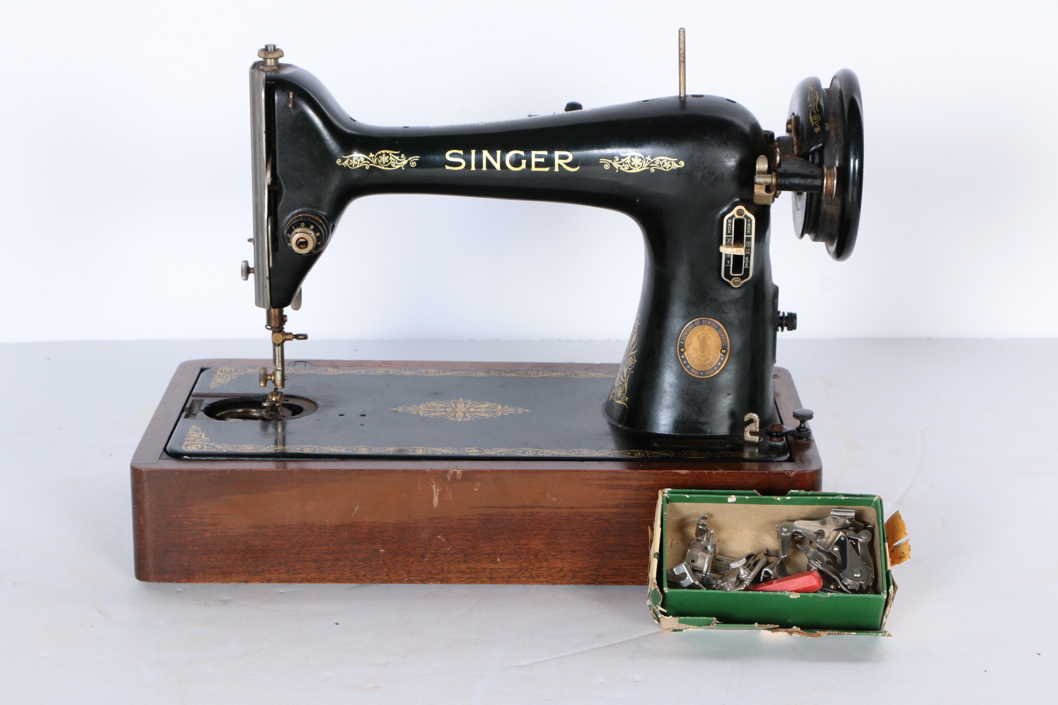 1950 AJ Series Singer Sewing Machine