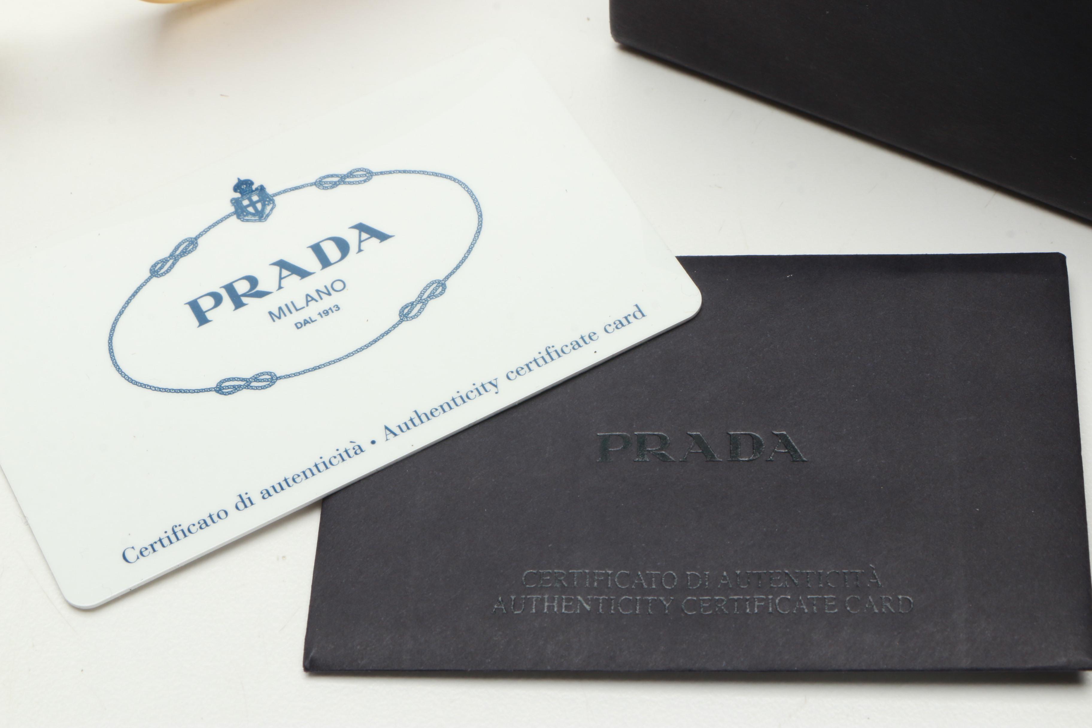 Prada Wrap Frame Sunglasses