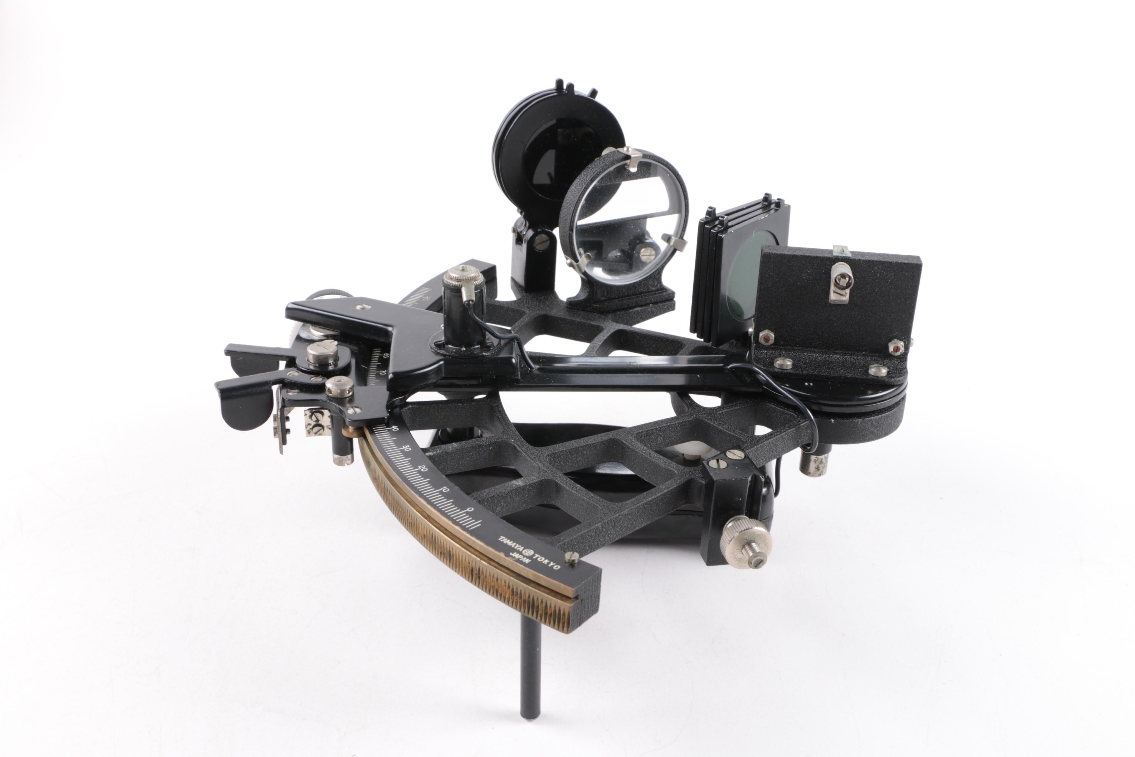 Vintage Tamaya Sextant Telescope in Original Case