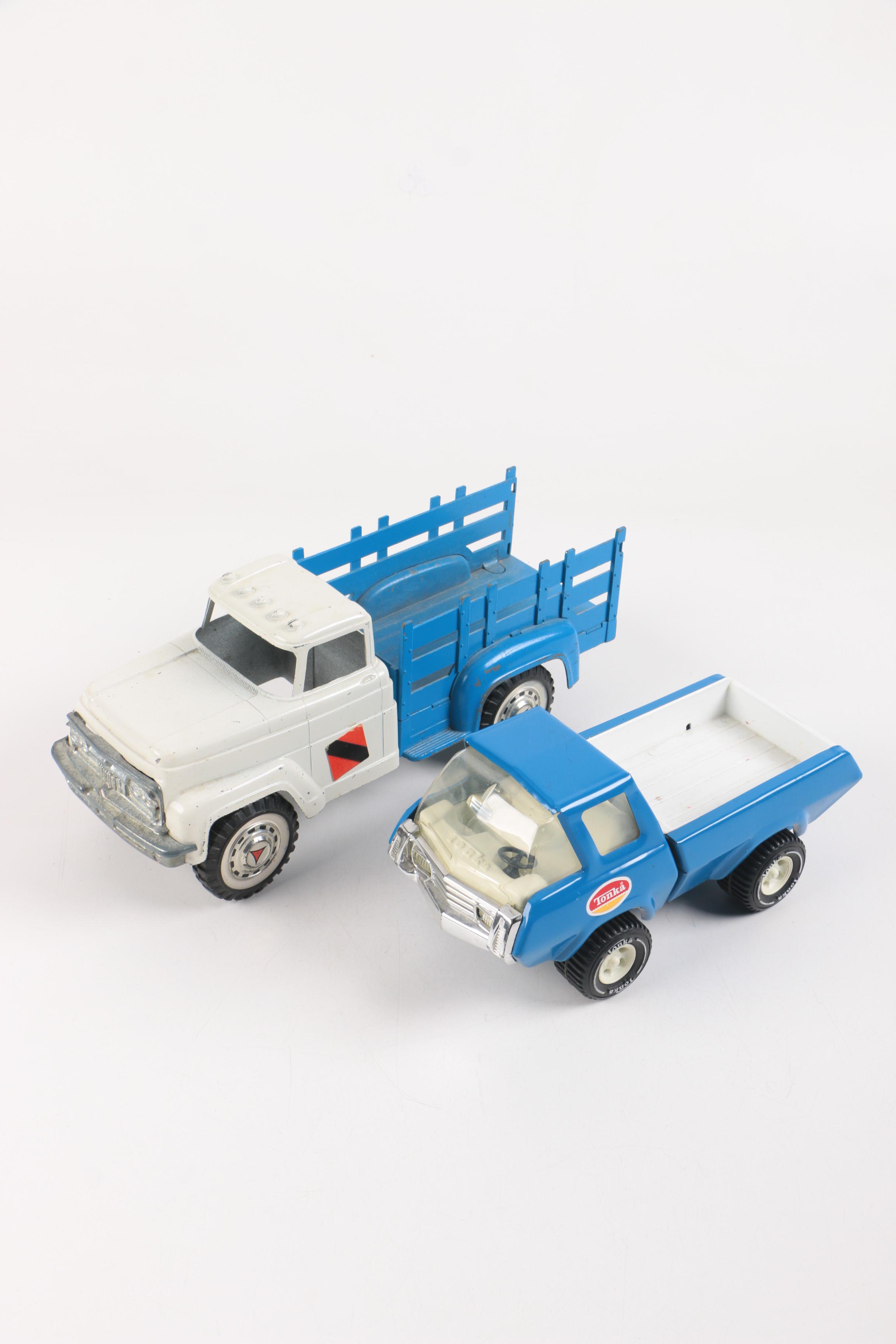 Vintage Toy Trucks Including Tonka