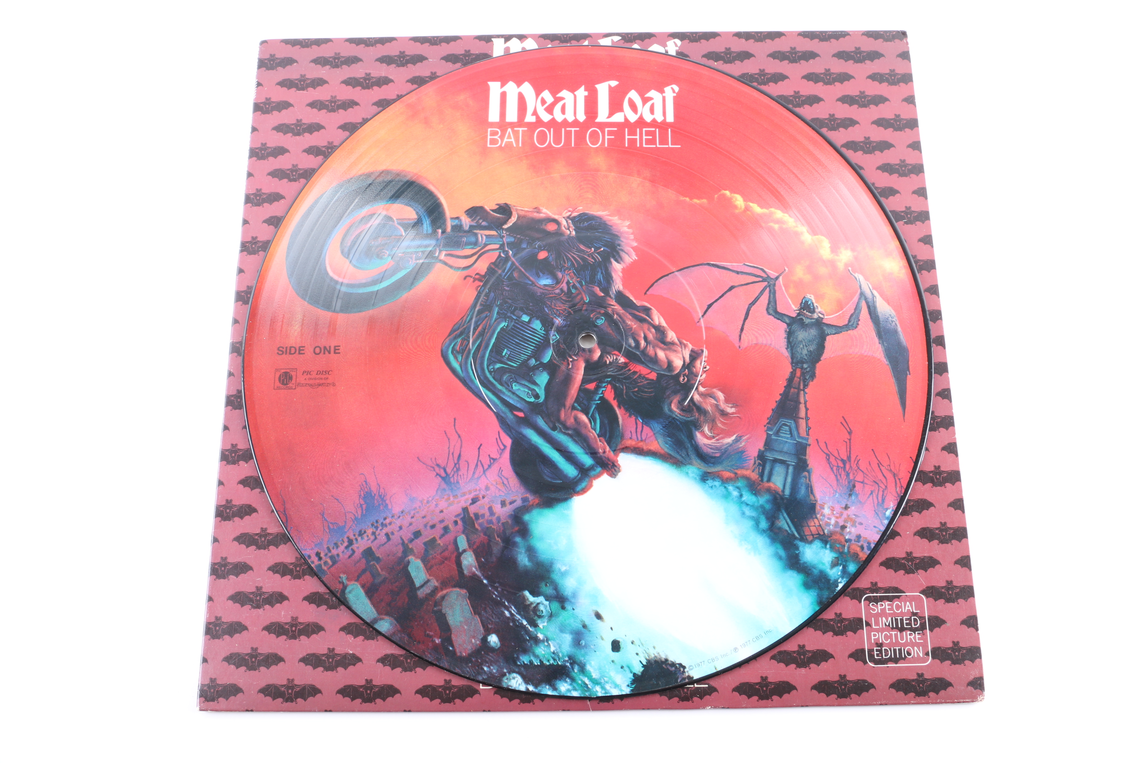 Meat Loaf "Bat Out Of Hell" Limited Edition Picture Disc