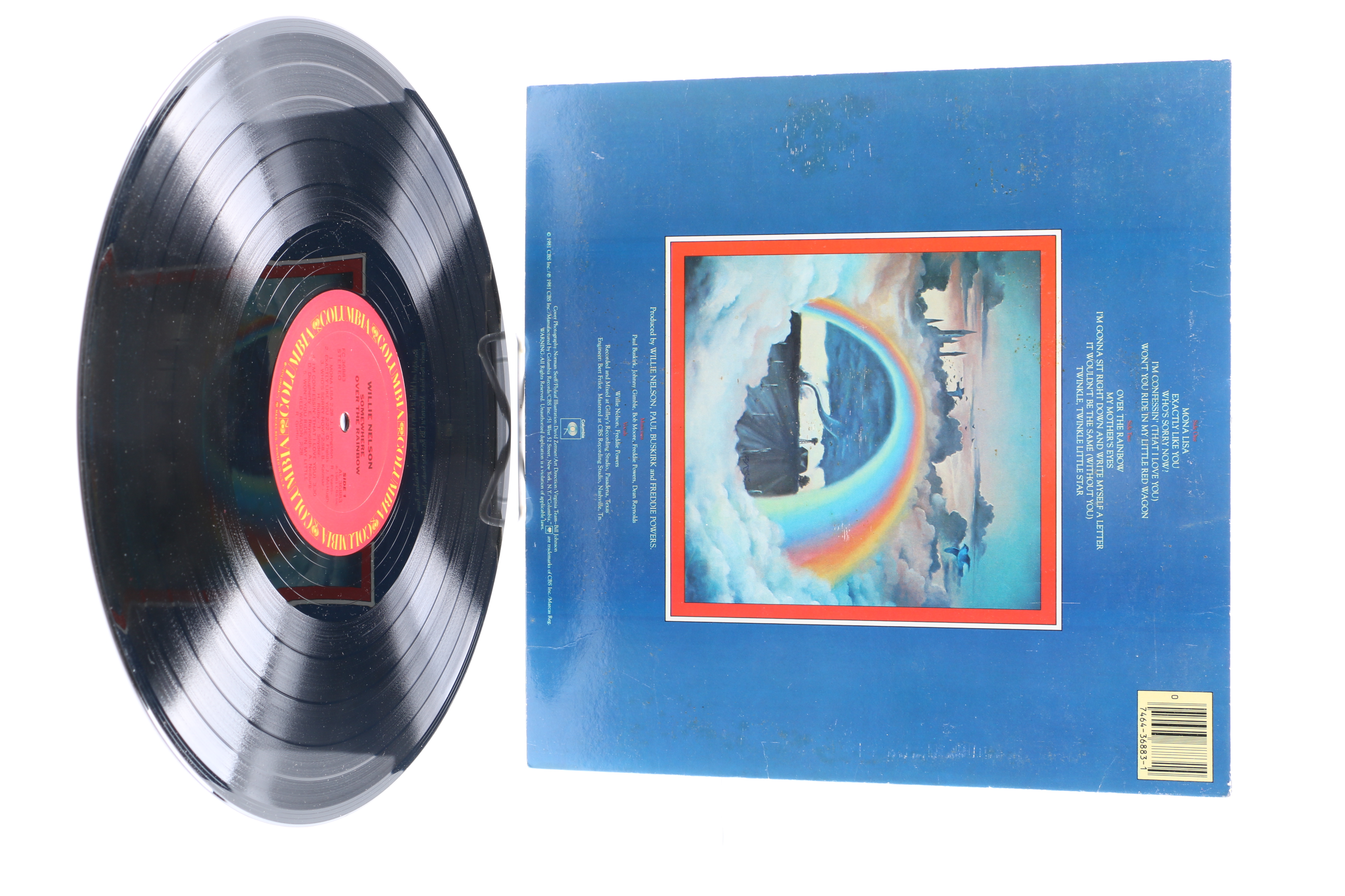 Willie Nelson LPs Including "Stardust" Original US Pressing