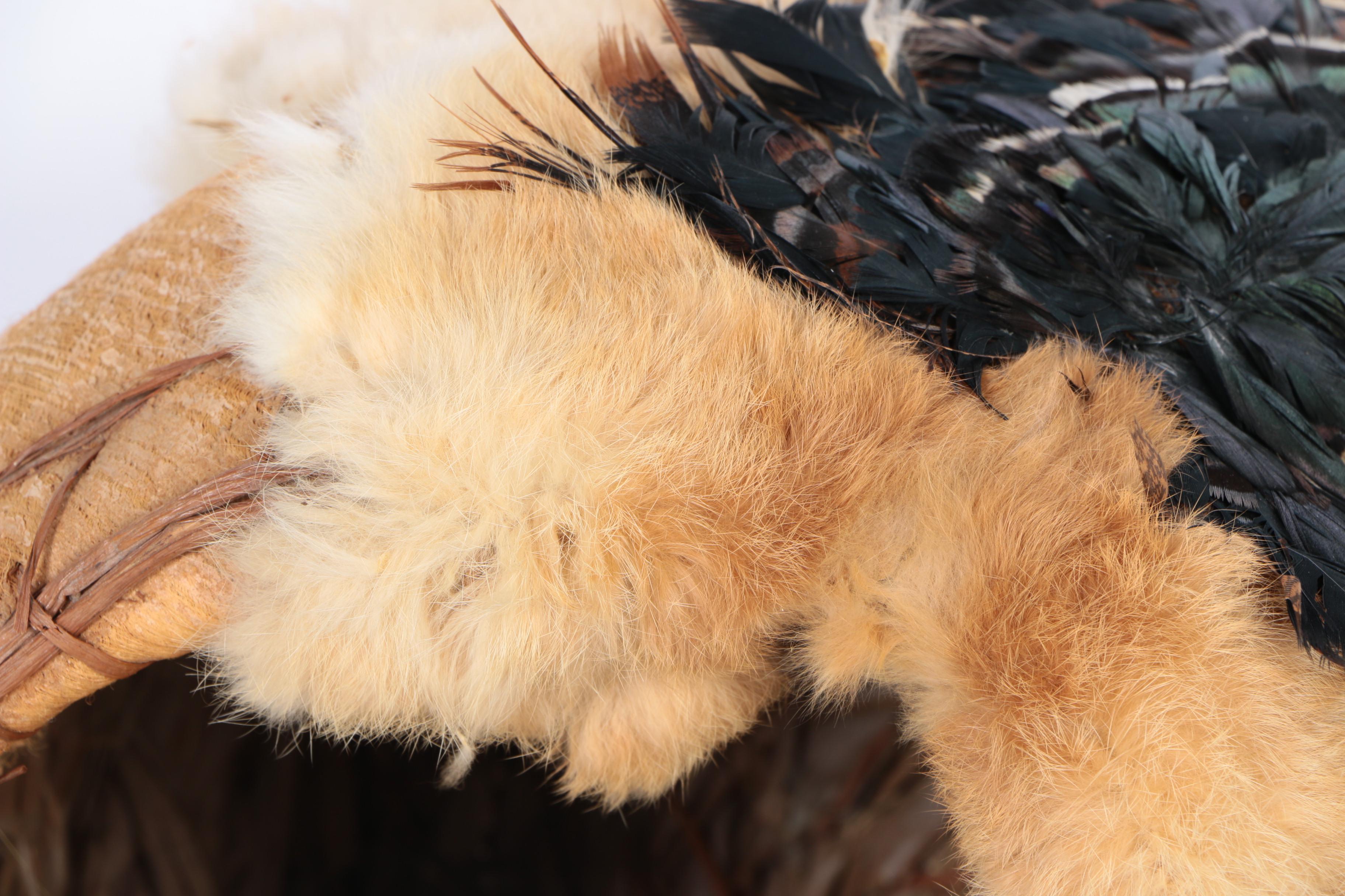 Native American Style Wooden Basket