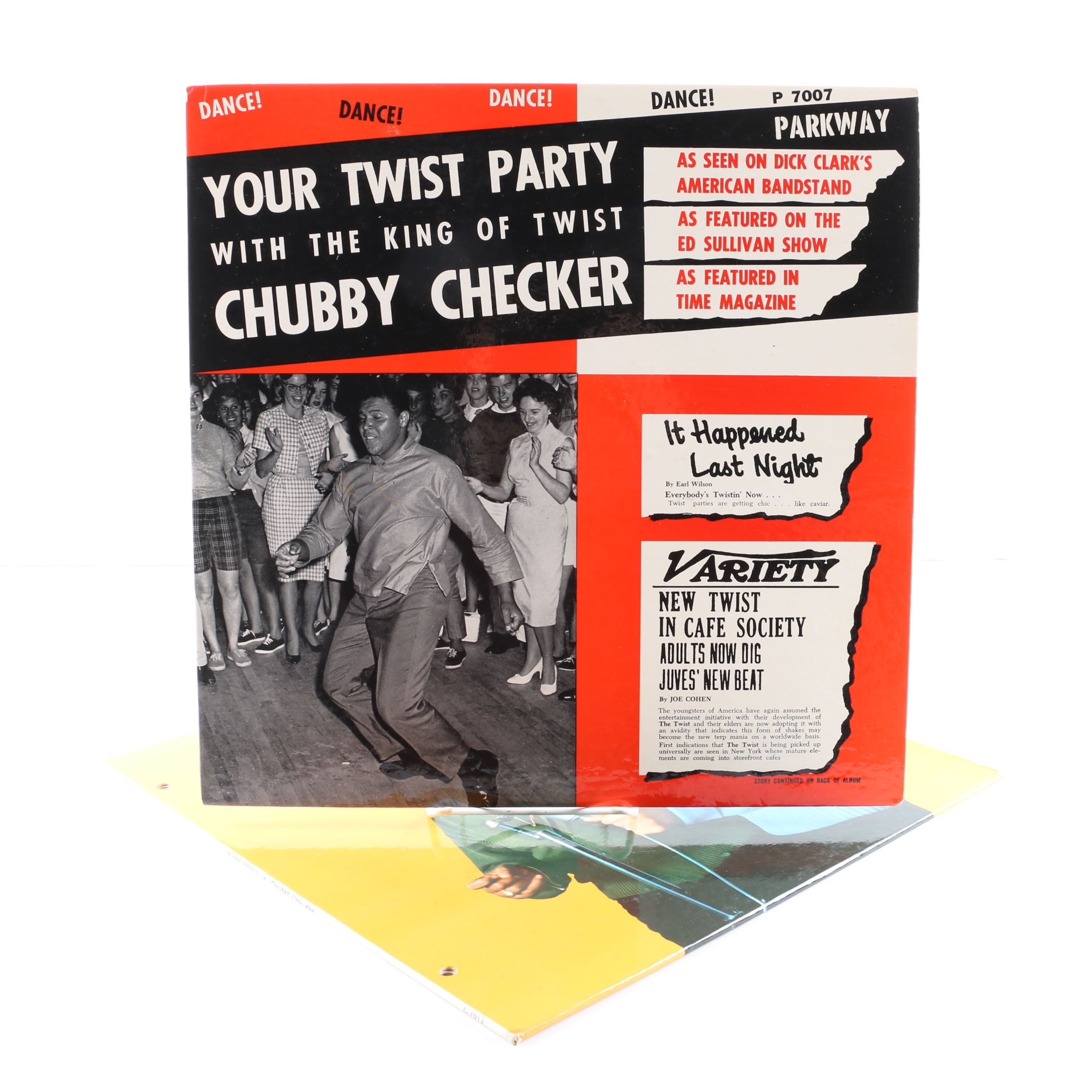 Chubby Checker LPs Including "Your Twist Party with the King Of Twist"