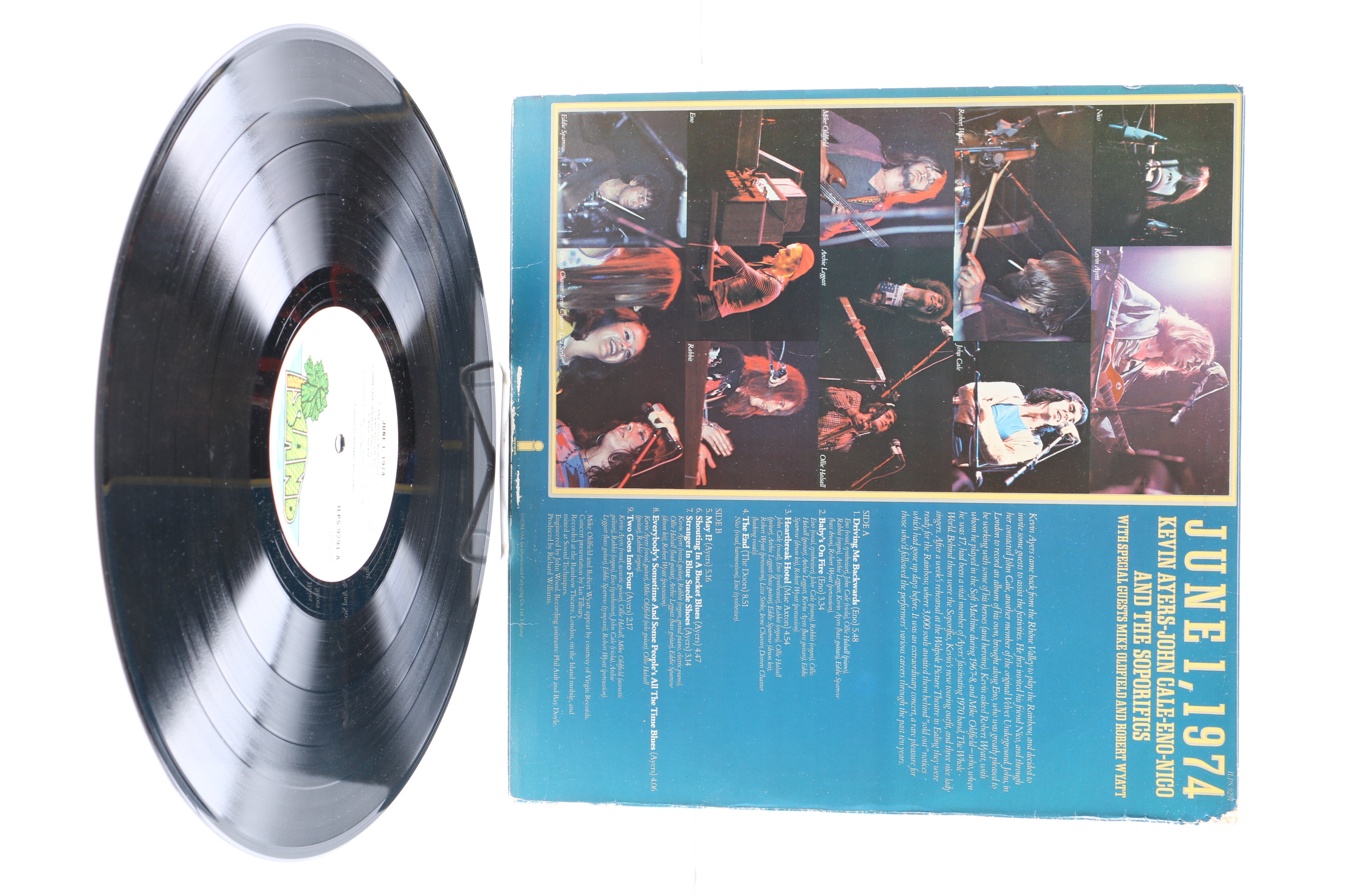 Kevin Ayers LPs Including "Shooting At The Moon" UK Pressing