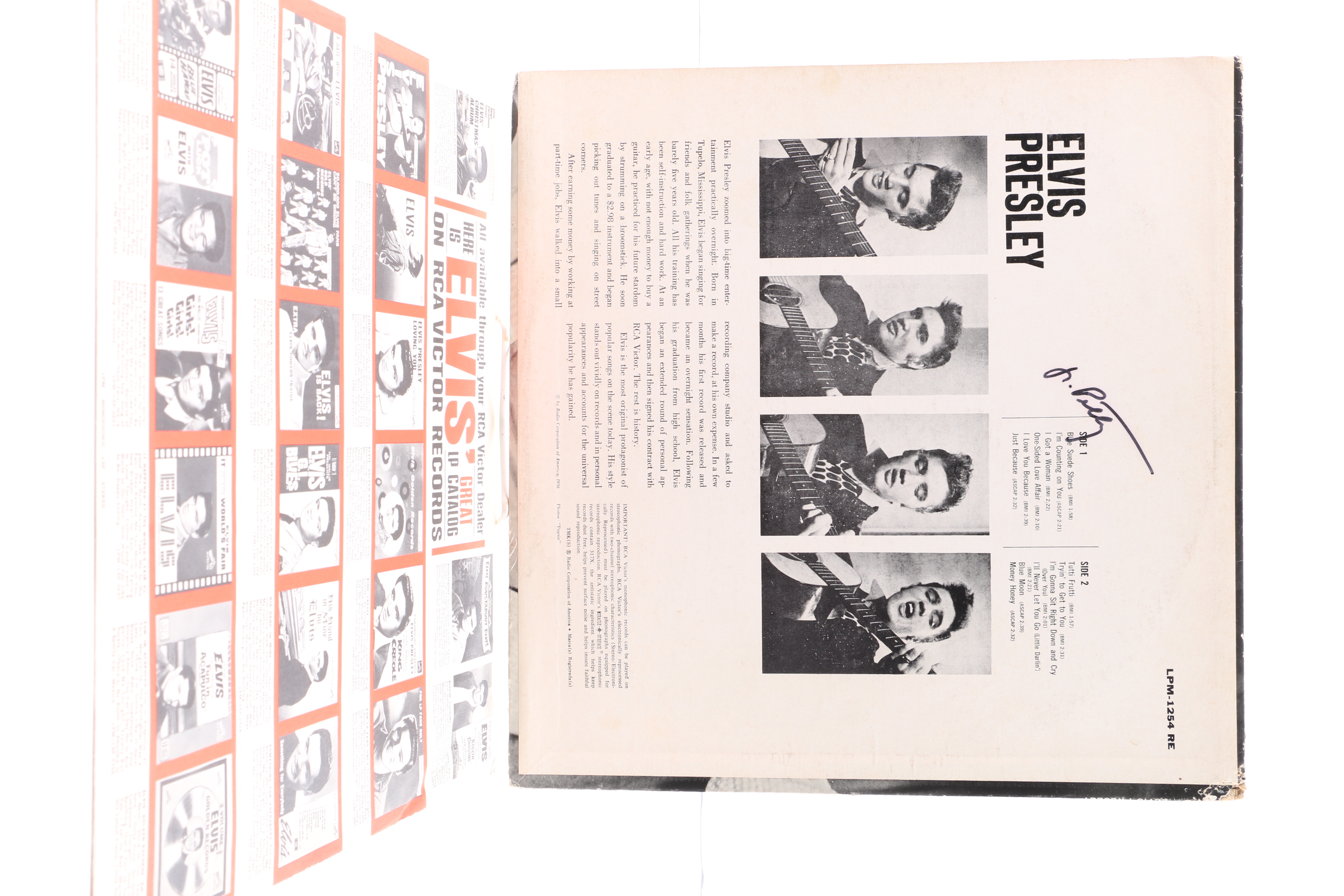 Elvis Presley "S/T" Early US Mono Pressing LP