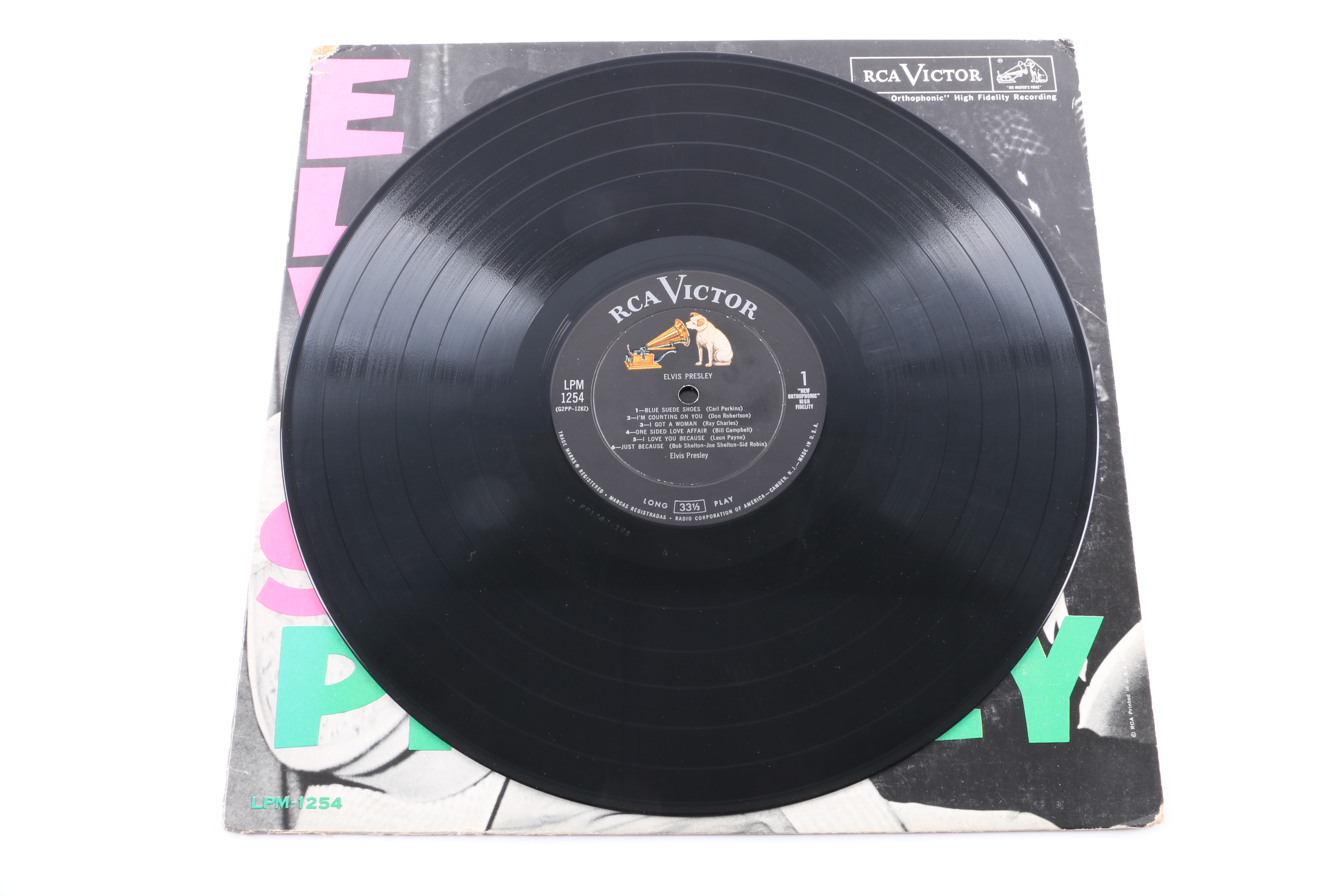 Elvis Presley "S/T" Early US Mono Pressing LP