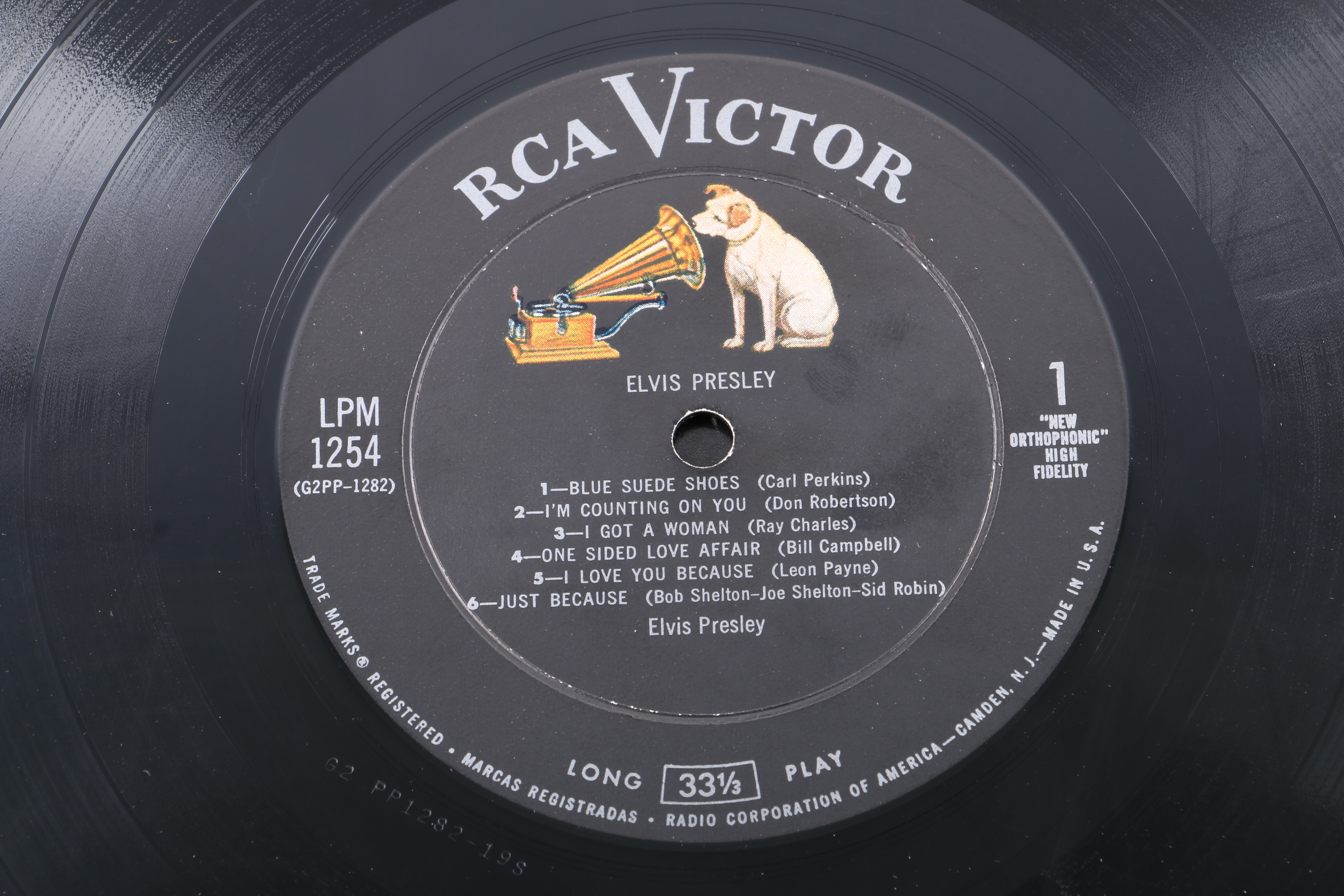 Elvis Presley "S/T" Early US Mono Pressing LP