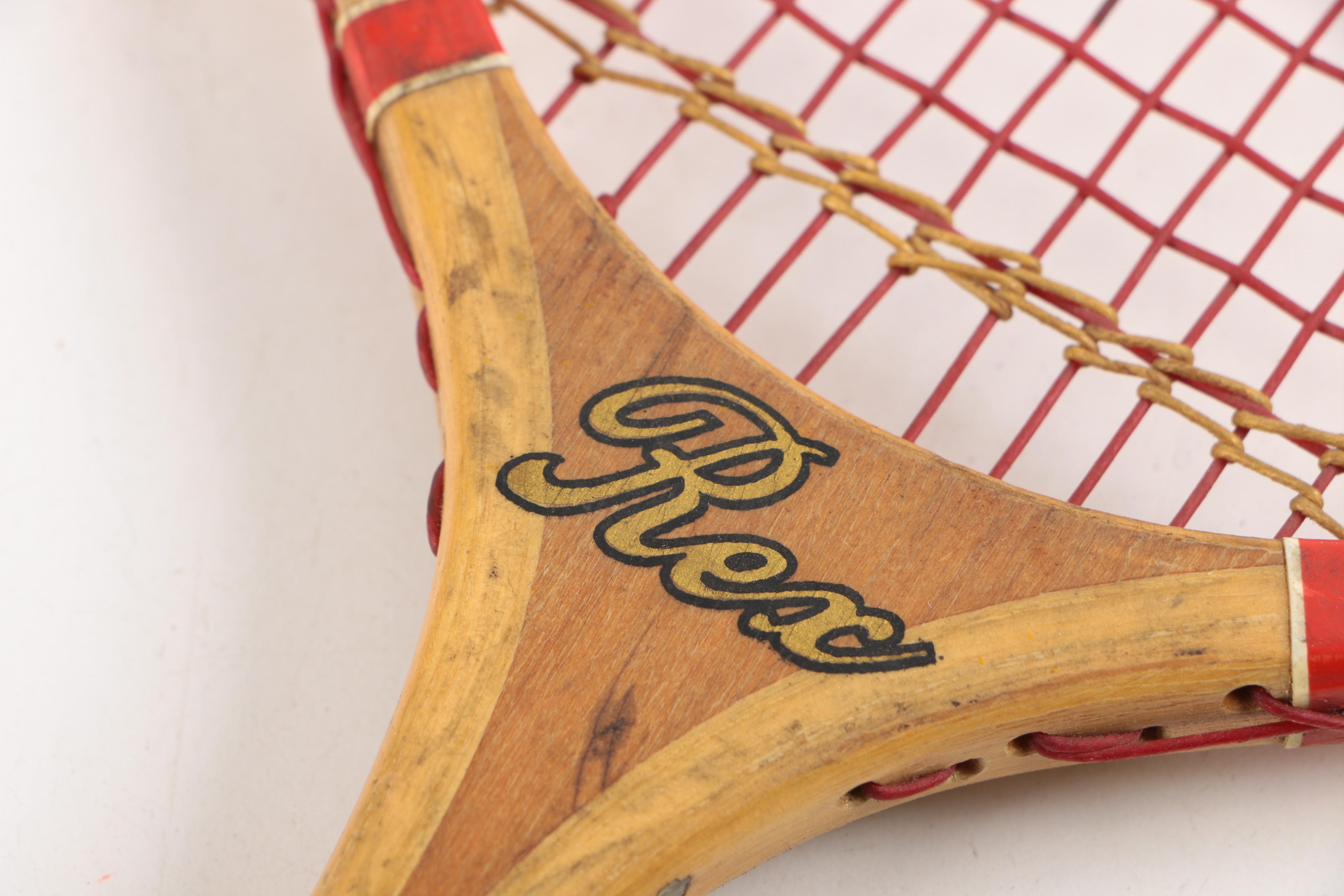 Pair of Vintage Badminton Rackets
