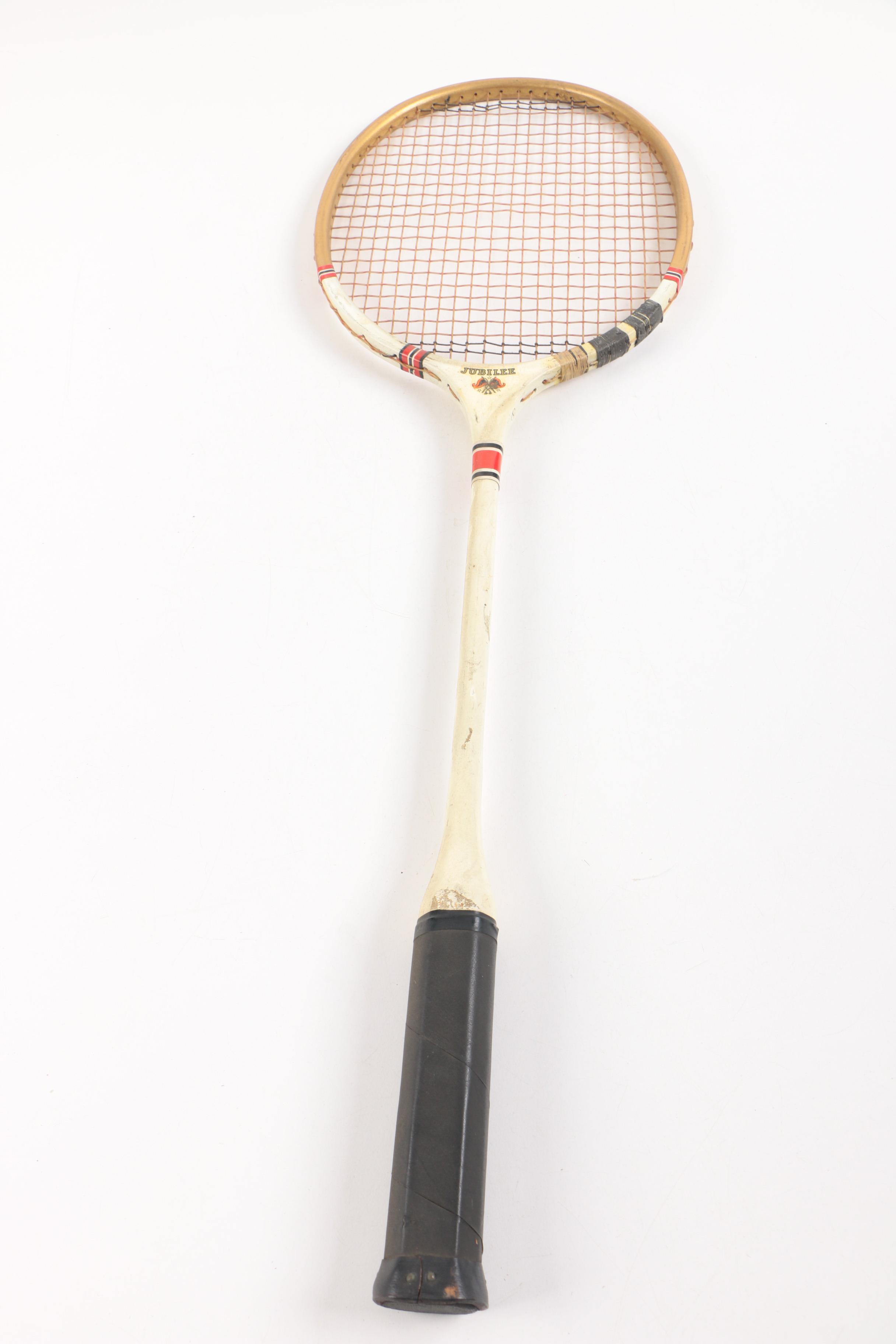 Pair of Vintage Badminton Rackets