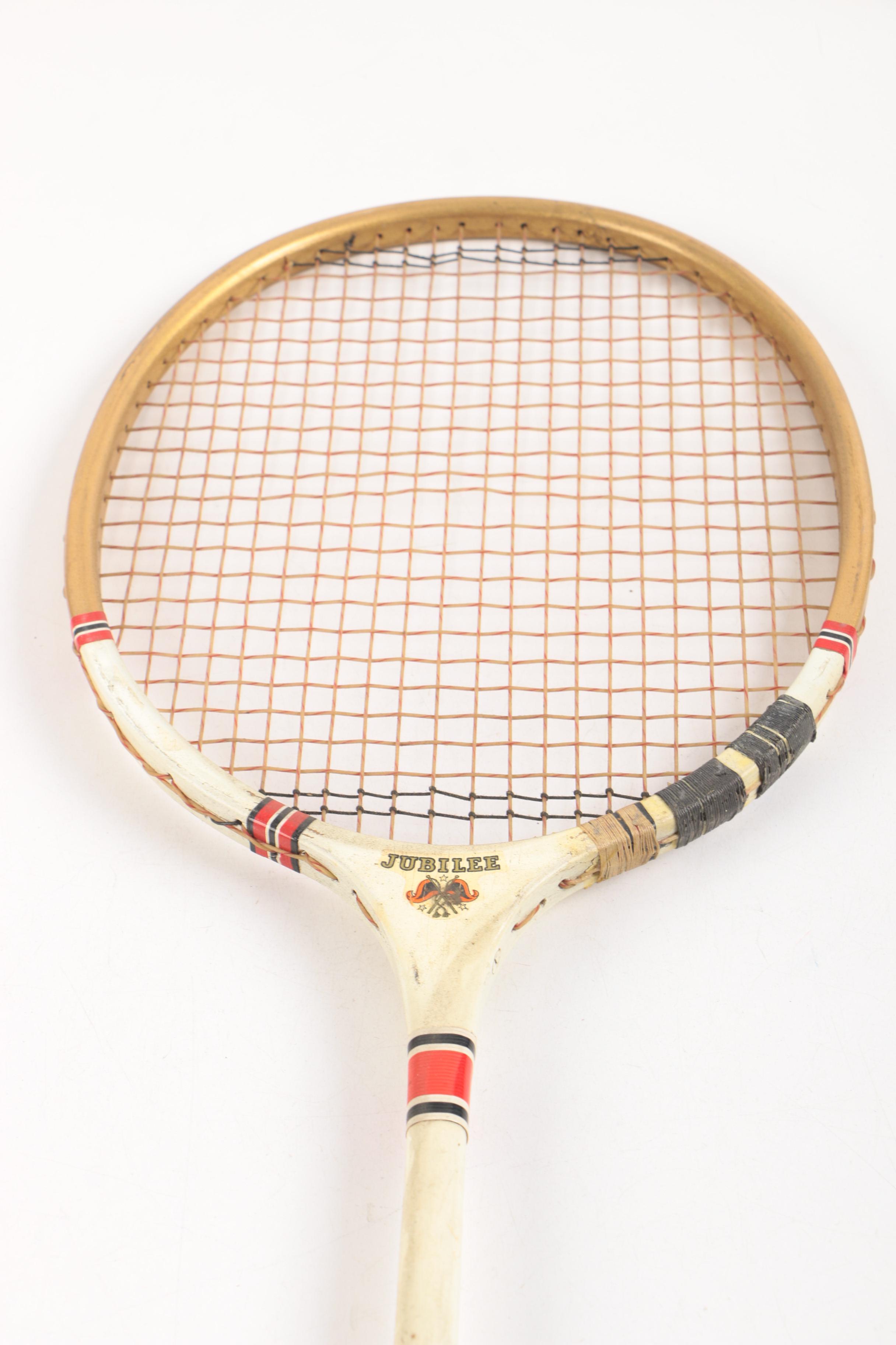 Pair of Vintage Badminton Rackets