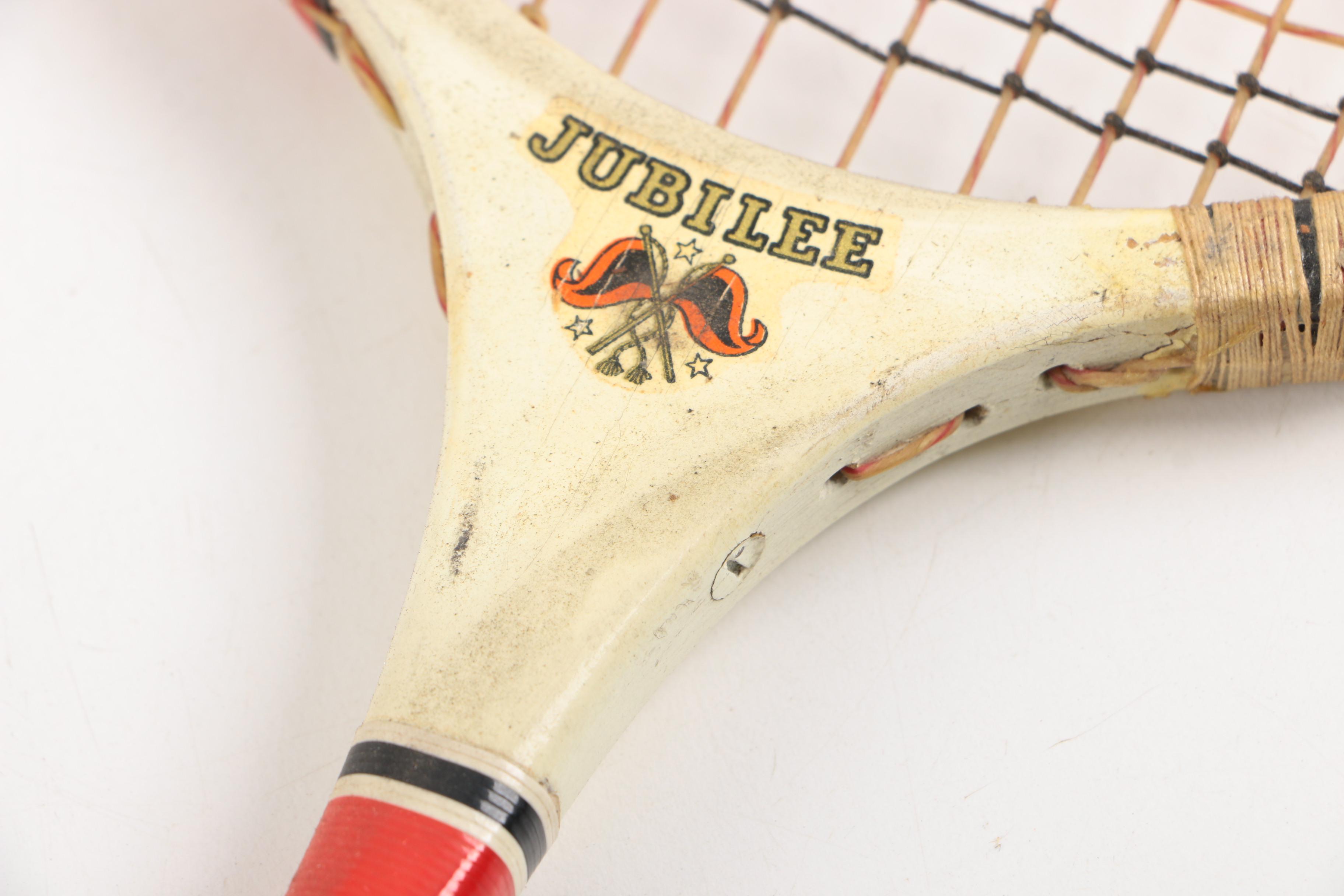 Pair of Vintage Badminton Rackets