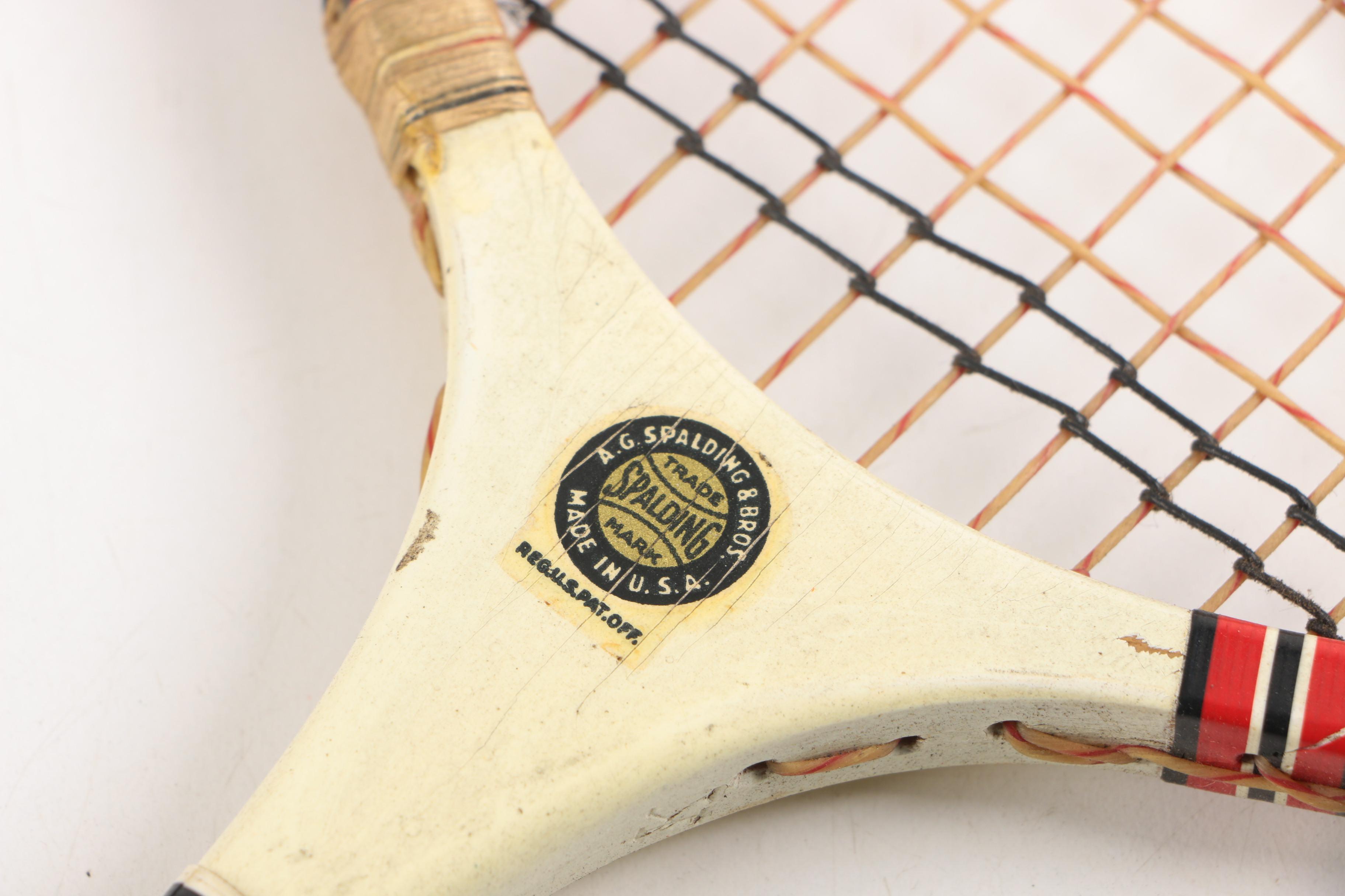 Pair of Vintage Badminton Rackets