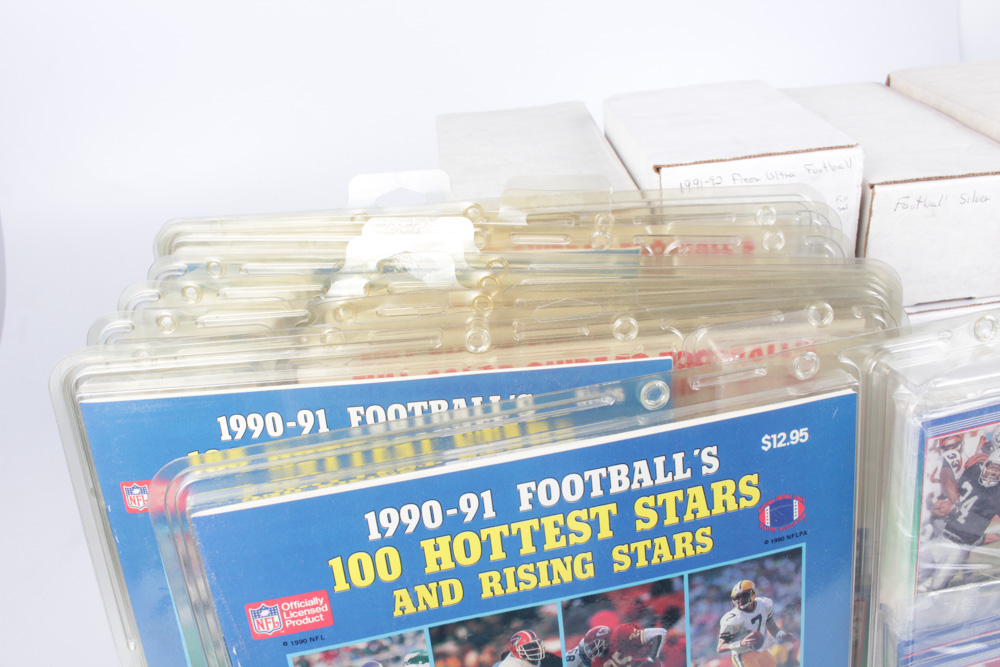 1980s and 1990s NFL Trading Cards