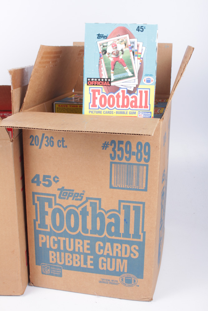 1980s & 1990s NFL Trading Card Assortment