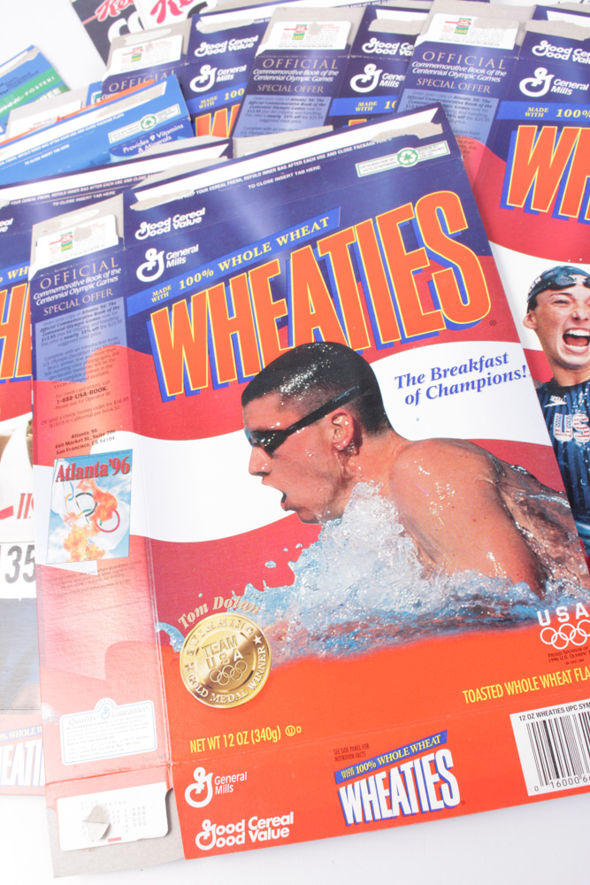 Sports Fan Breakfast Cereal Box Collection