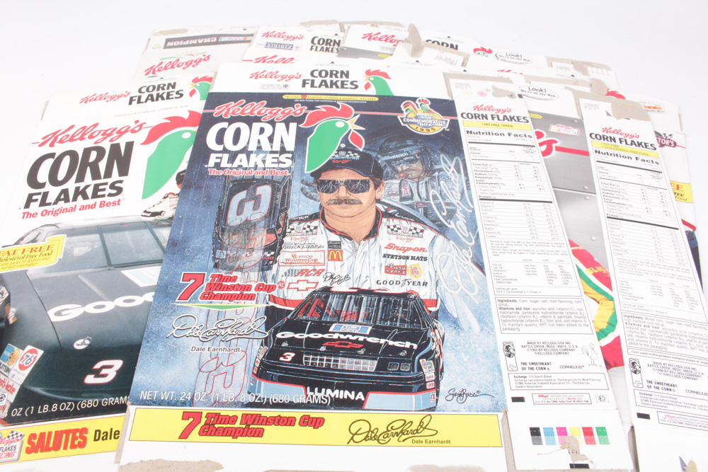 Sports Fan Breakfast Cereal Box Collection