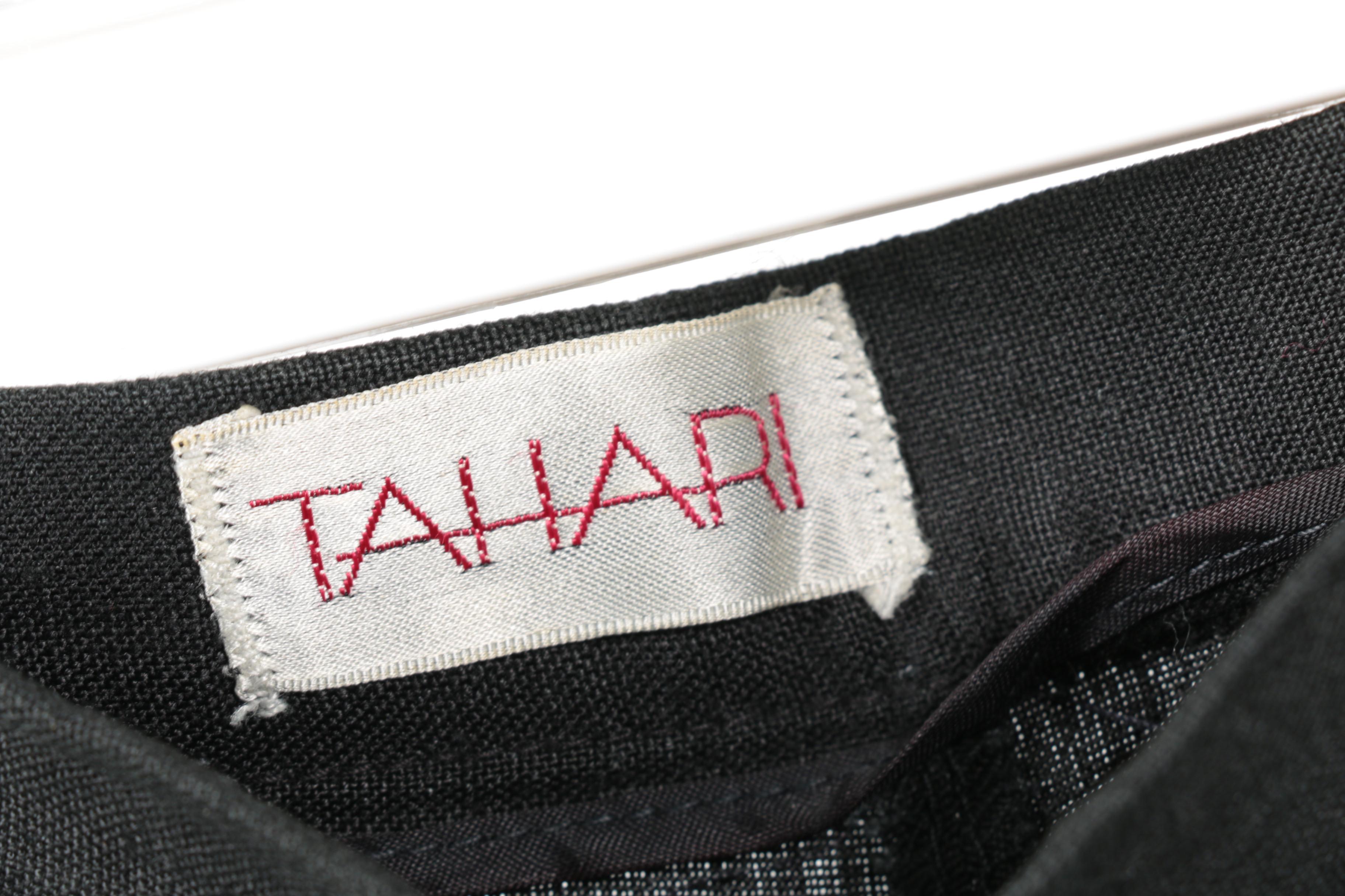 Women's Black Dress Pants Including Jean Paul Gaultier and Thierry Mugler