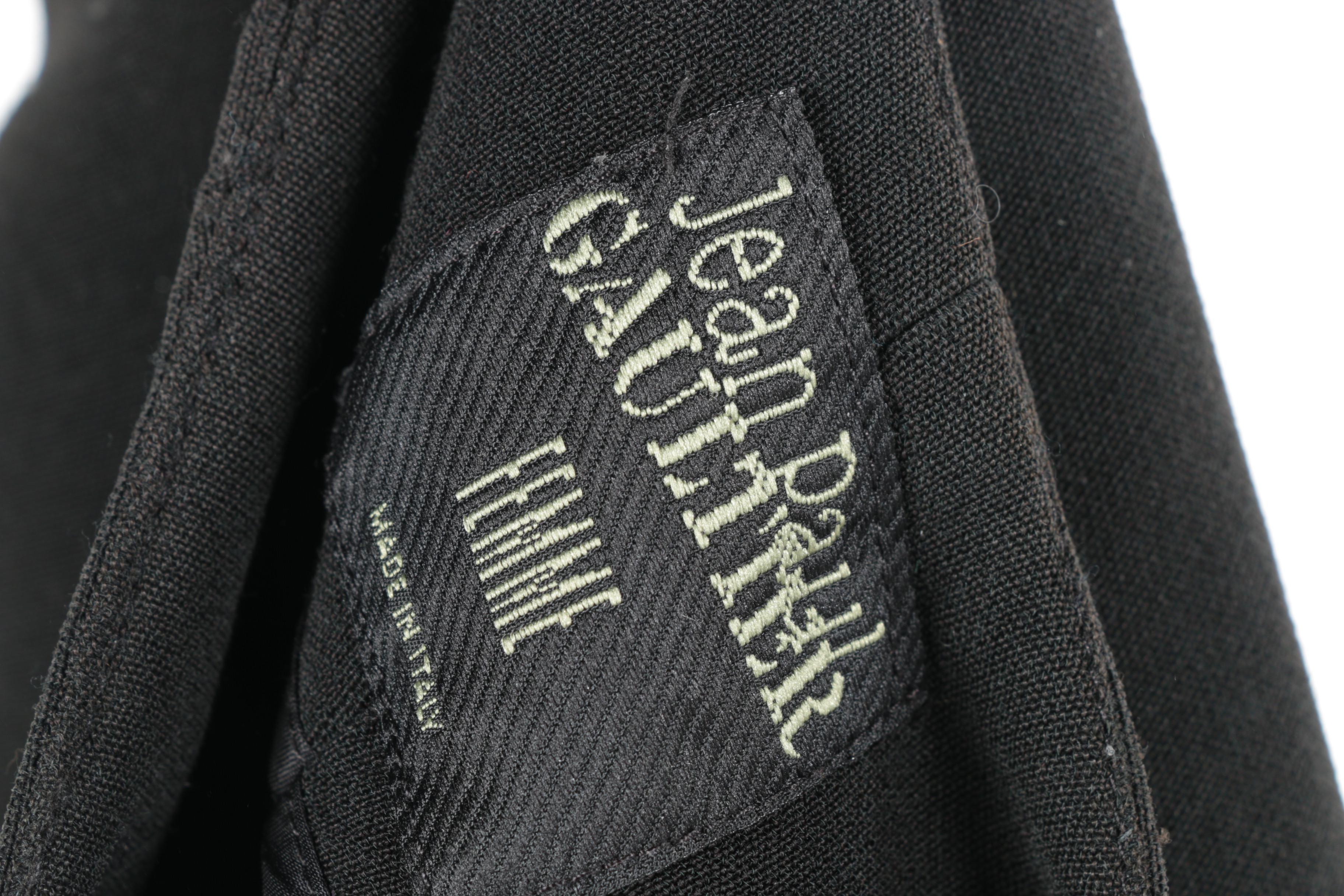 Women's Black Dress Pants Including Jean Paul Gaultier and Thierry Mugler