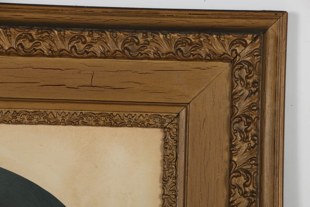 Halftone Print After Raphael's "Madonna Della Seggiola"