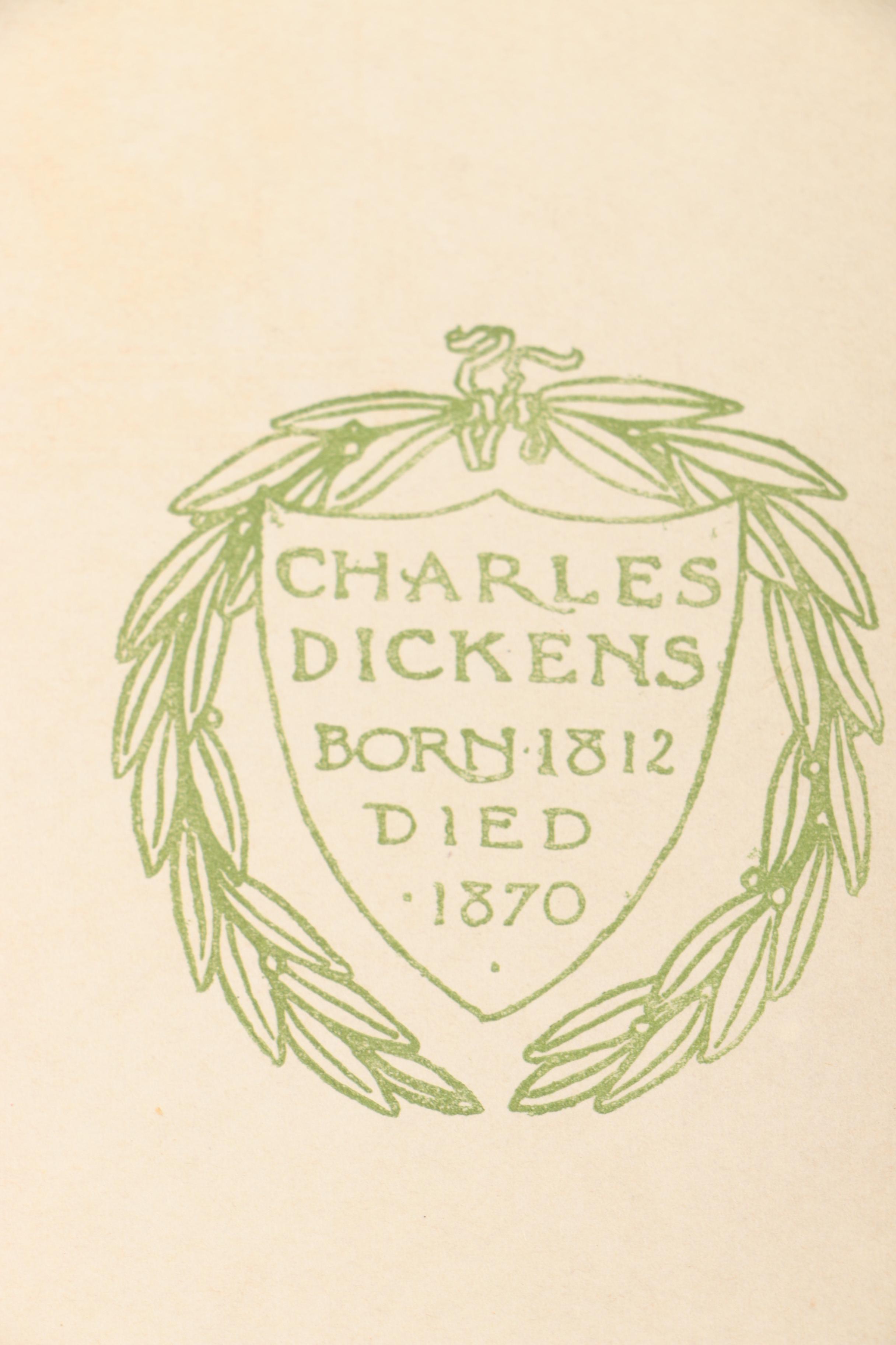 Early 20th-Century Temple Edition Set of "Charles Dickens' Works"