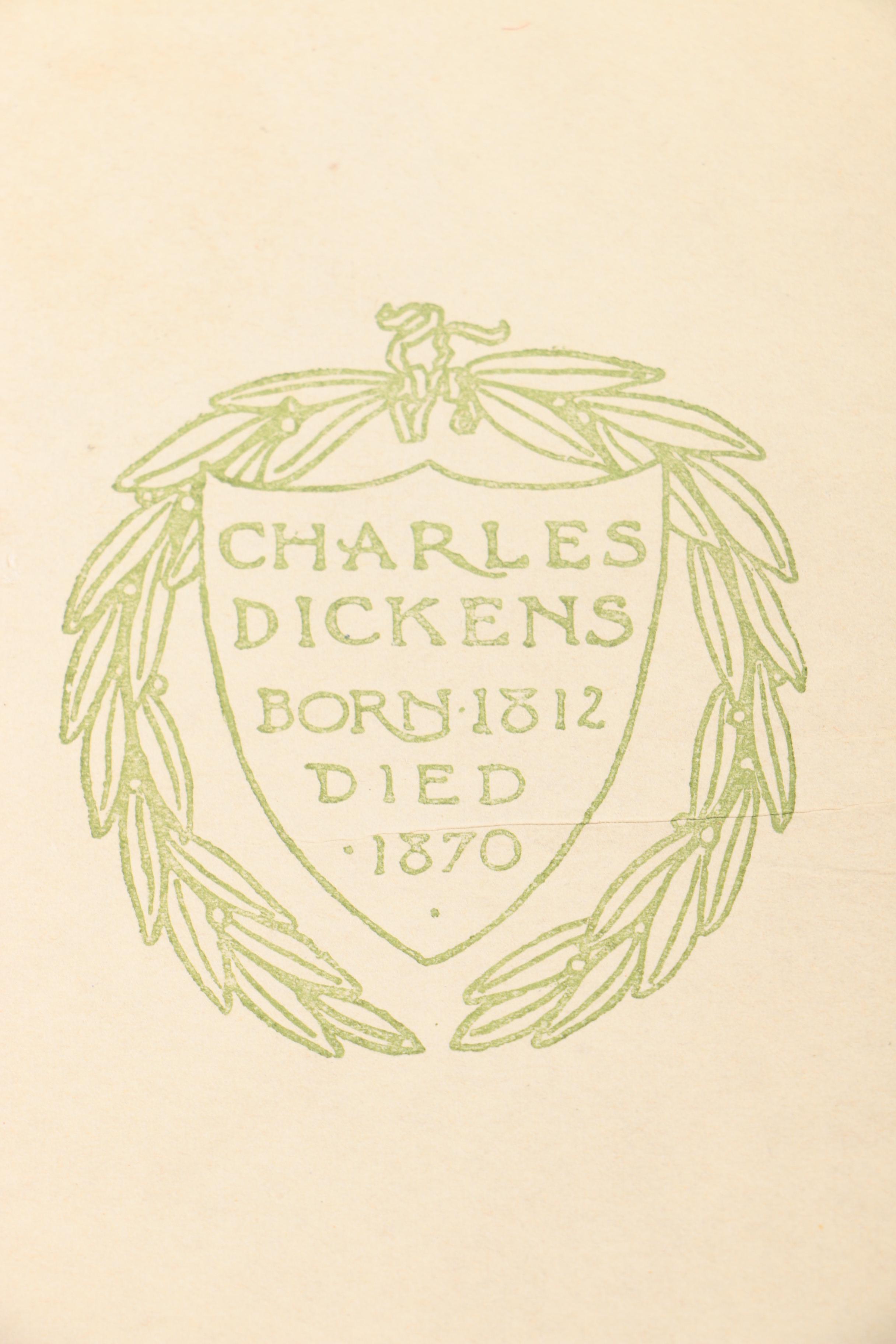 Early 20th-Century Temple Edition Set of "Charles Dickens' Works"
