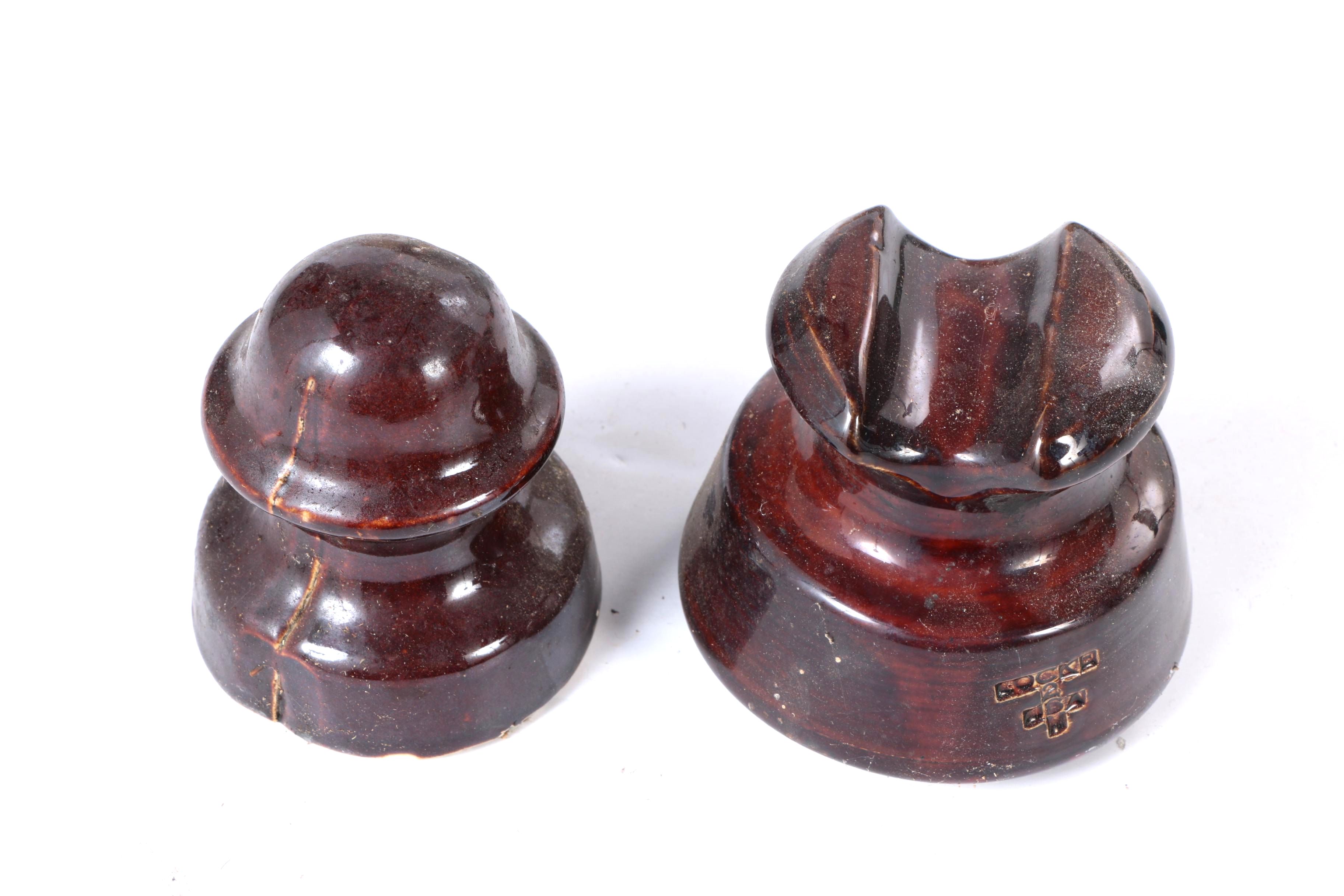 Collection of Assorted Glass Insulators