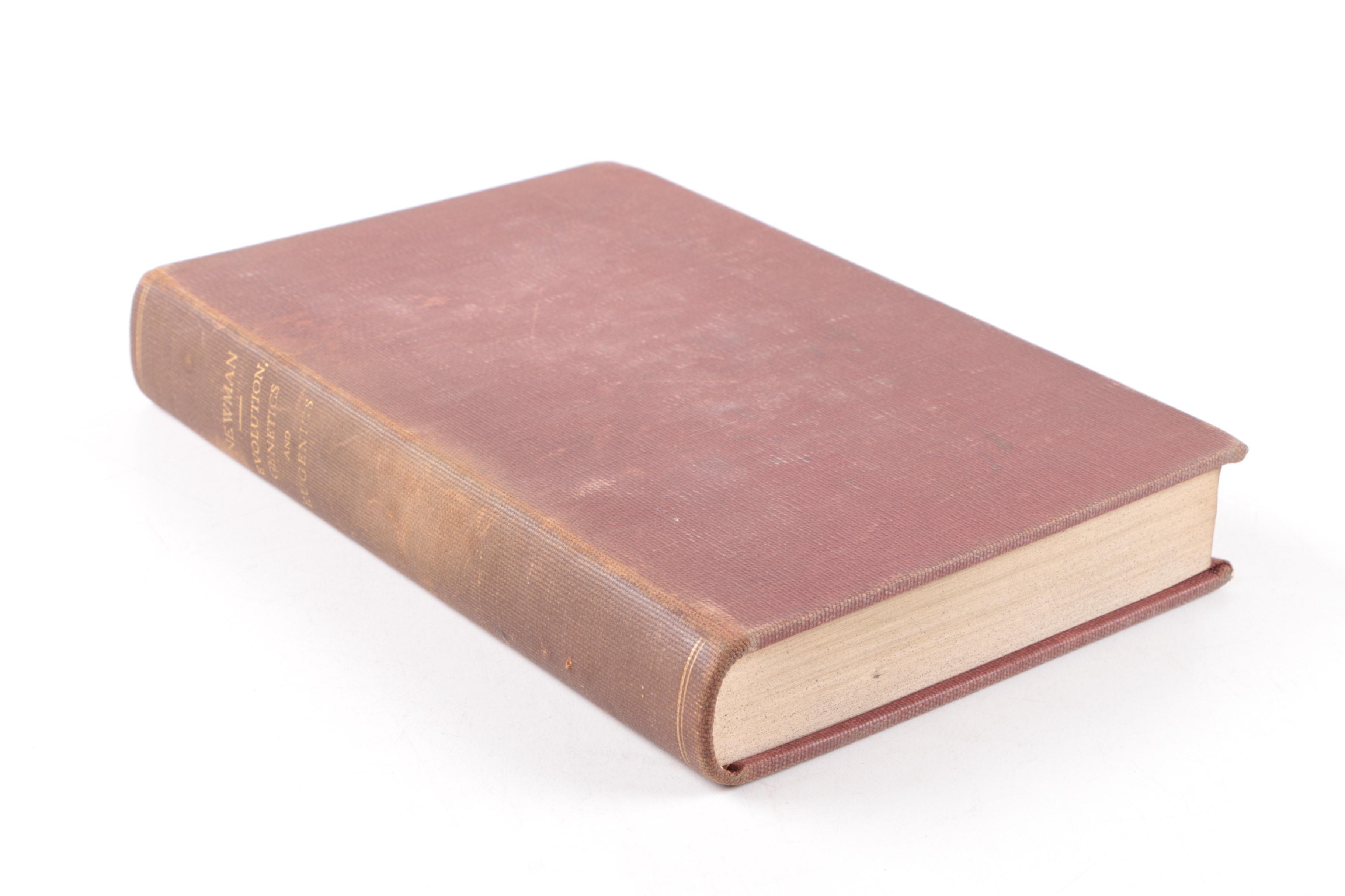 1932 "Evolution, Genetics and Eugenics" by Horatio Hackett Newman