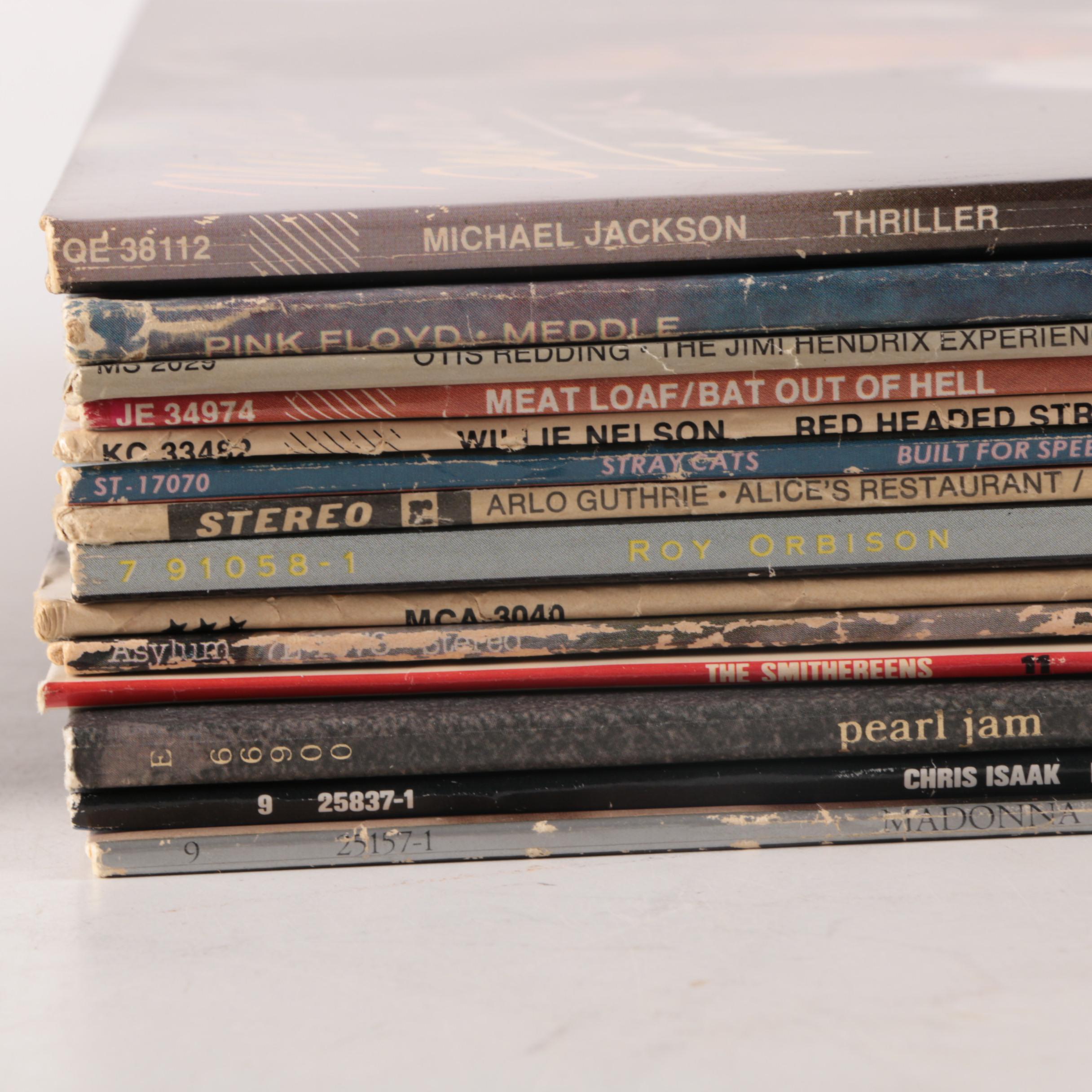 Elvis, Pearl Jam, Tom Waits, Michael Jackson and Other Rock/Pop LPs