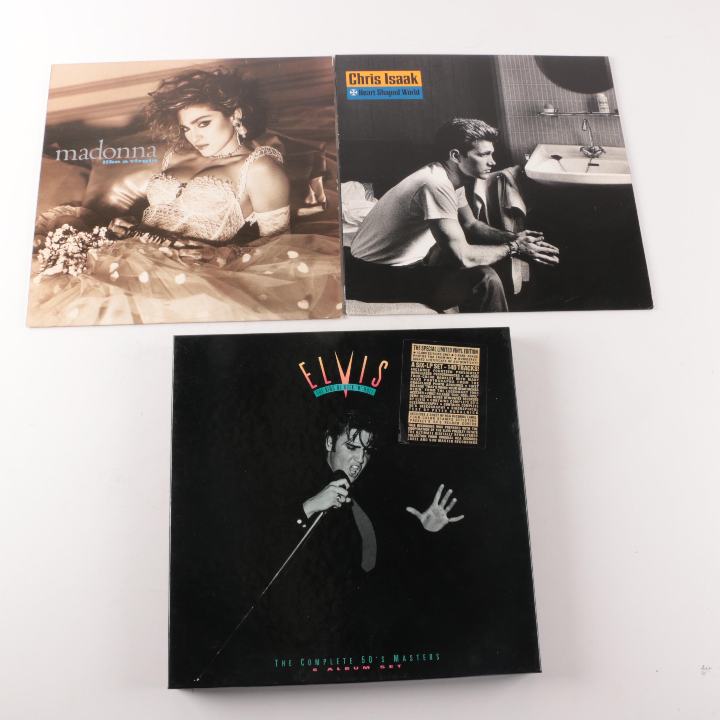 Elvis, Pearl Jam, Tom Waits, Michael Jackson and Other Rock/Pop LPs