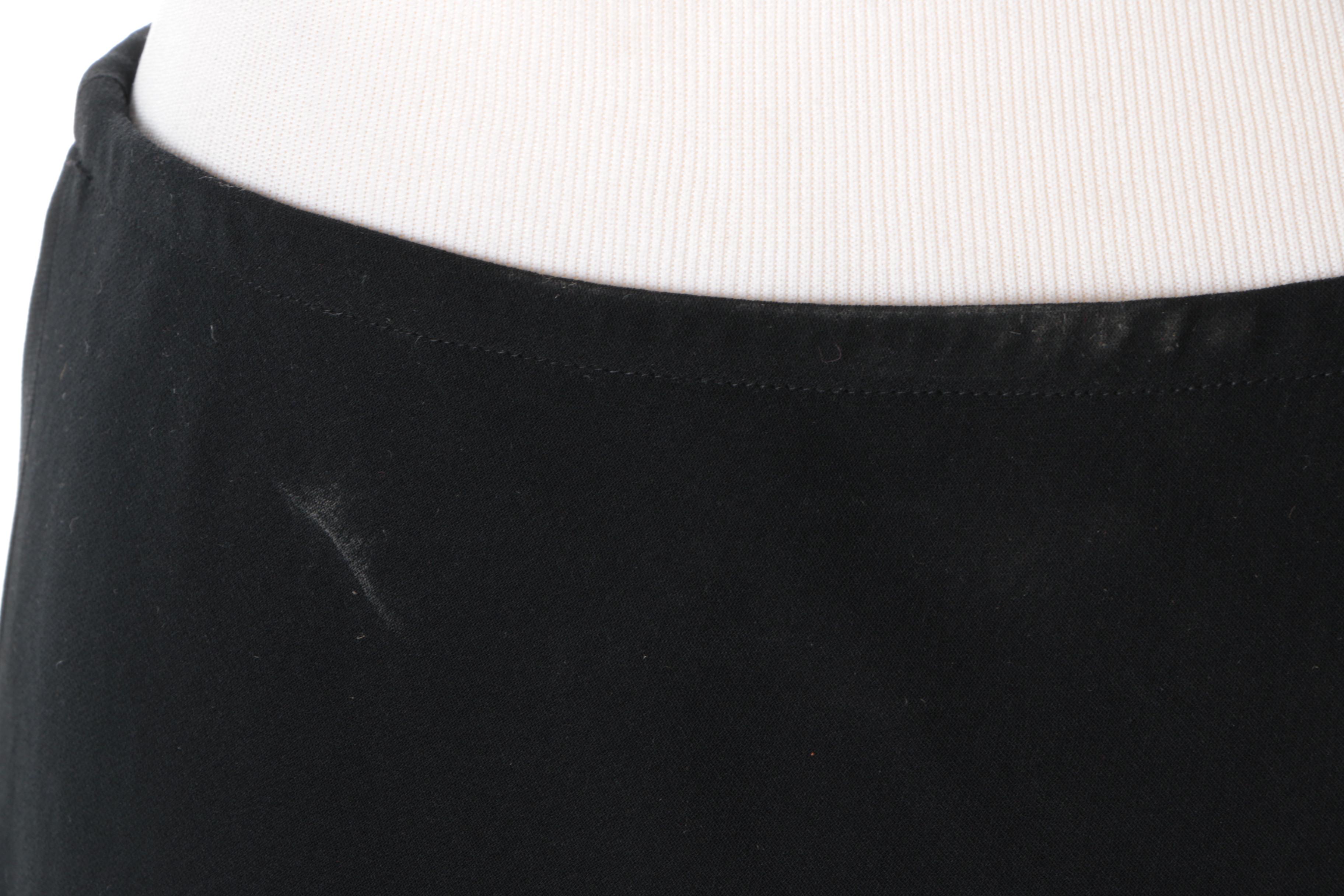 Women's Black Sheath Skirt