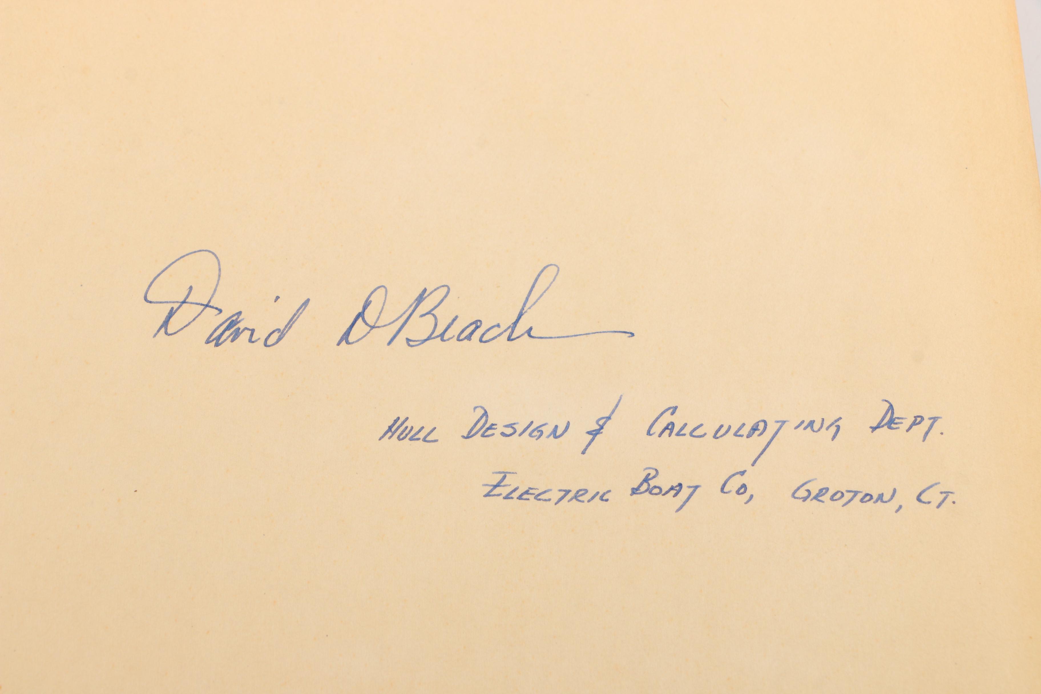 Mariner's Museum and Naval Architecture Books