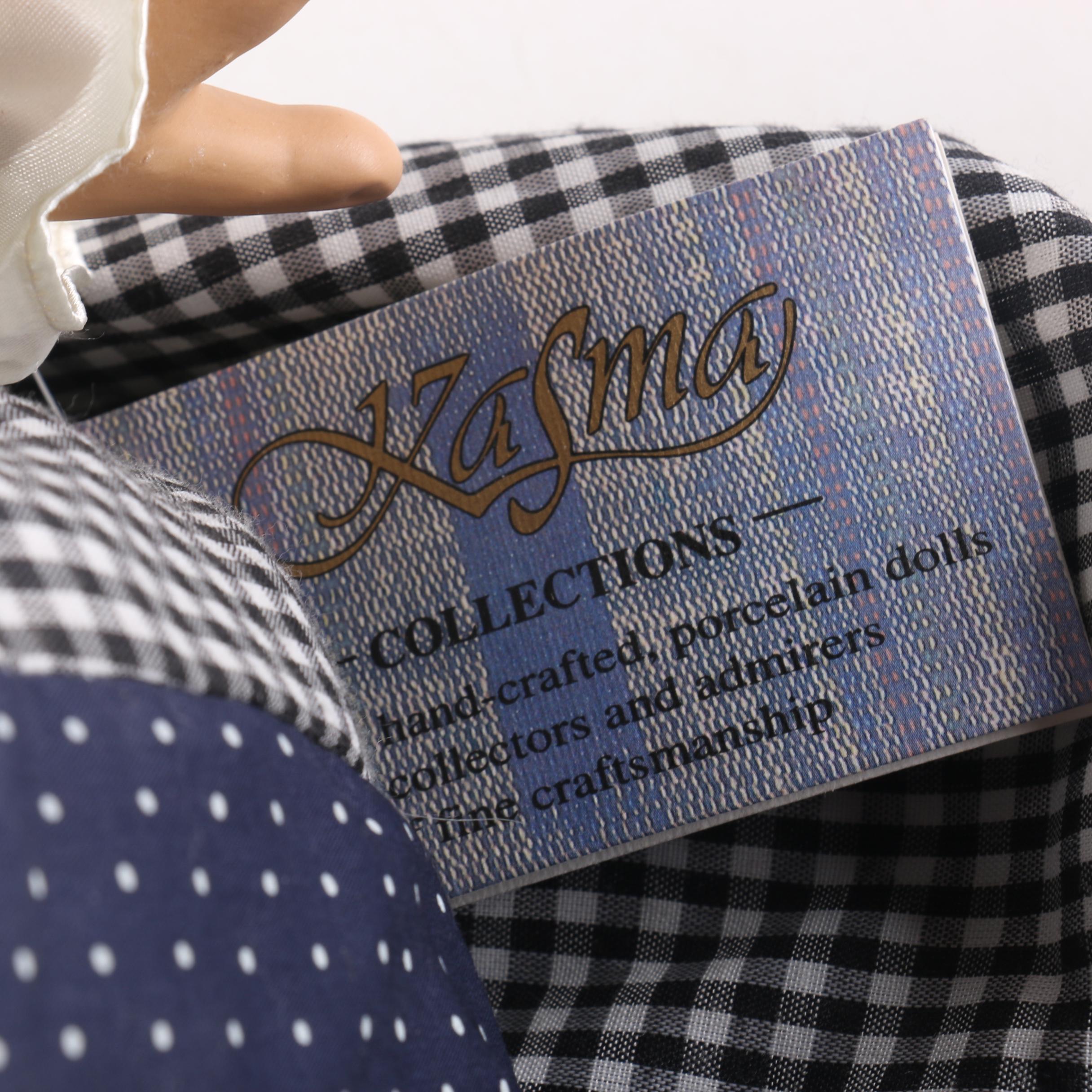 Kazma Collections Porcelain Clown Doll