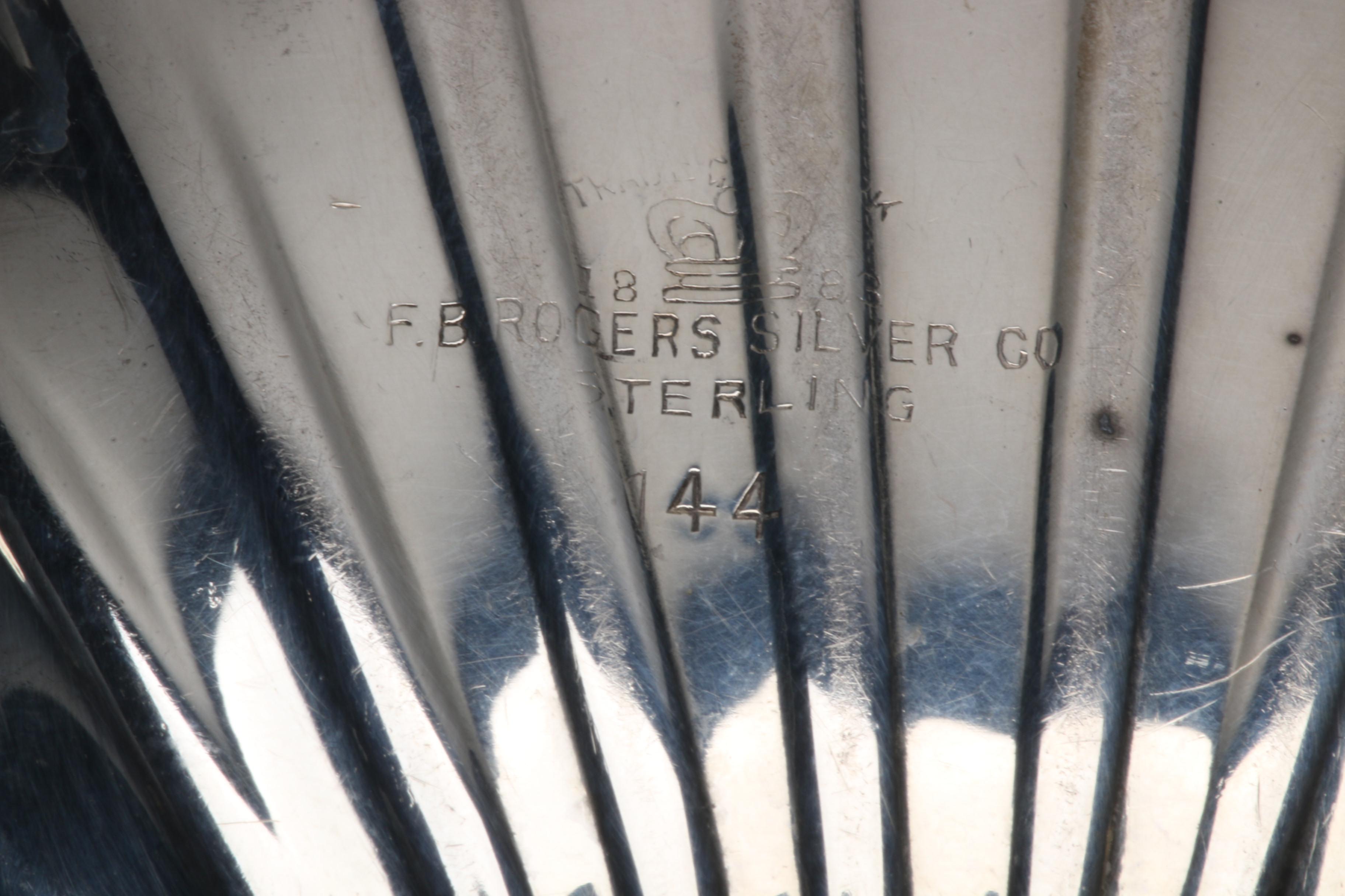 Sterling Silver Tableware Including F. B. Rogers Silver Co.