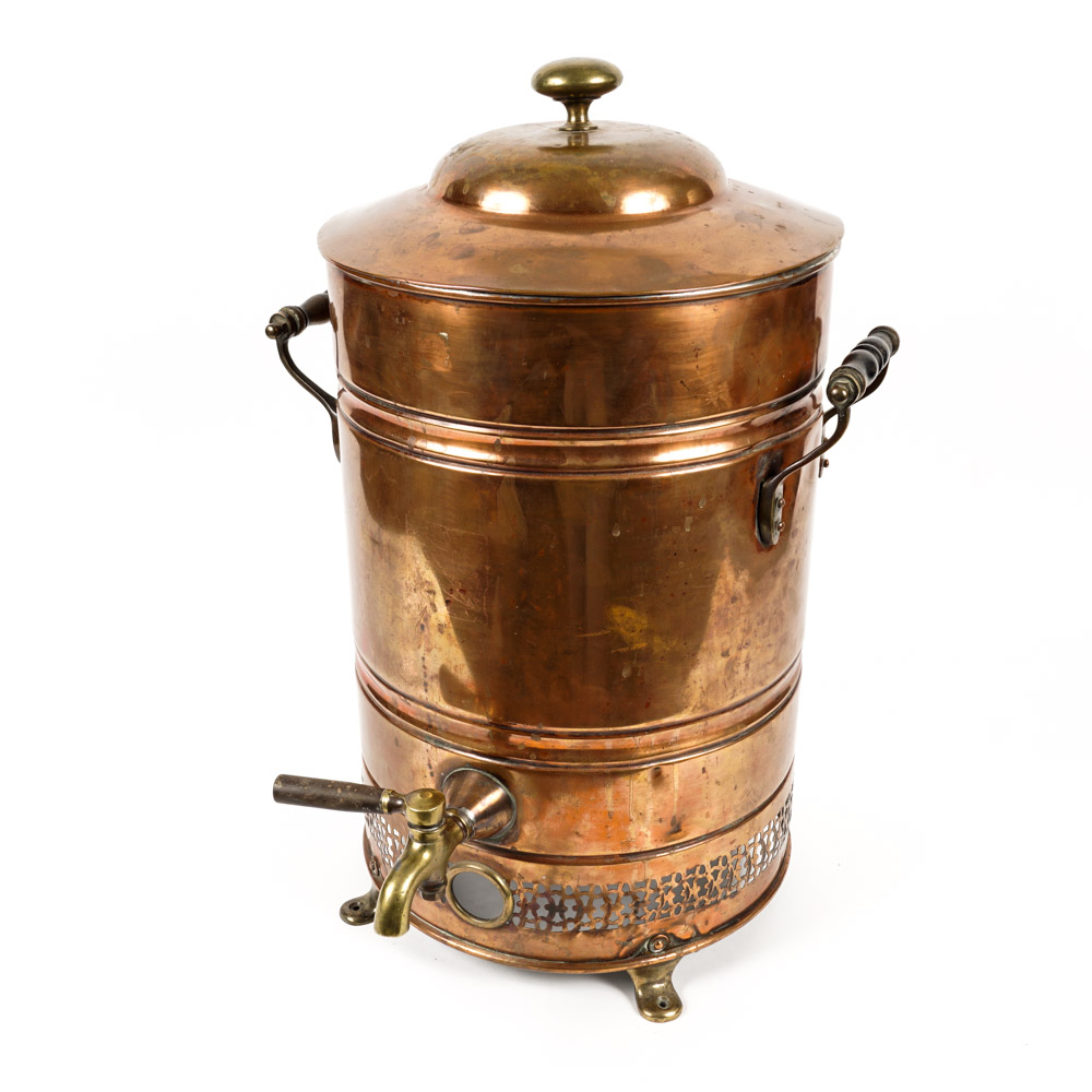 Vintage Copper Beverage Dispenser