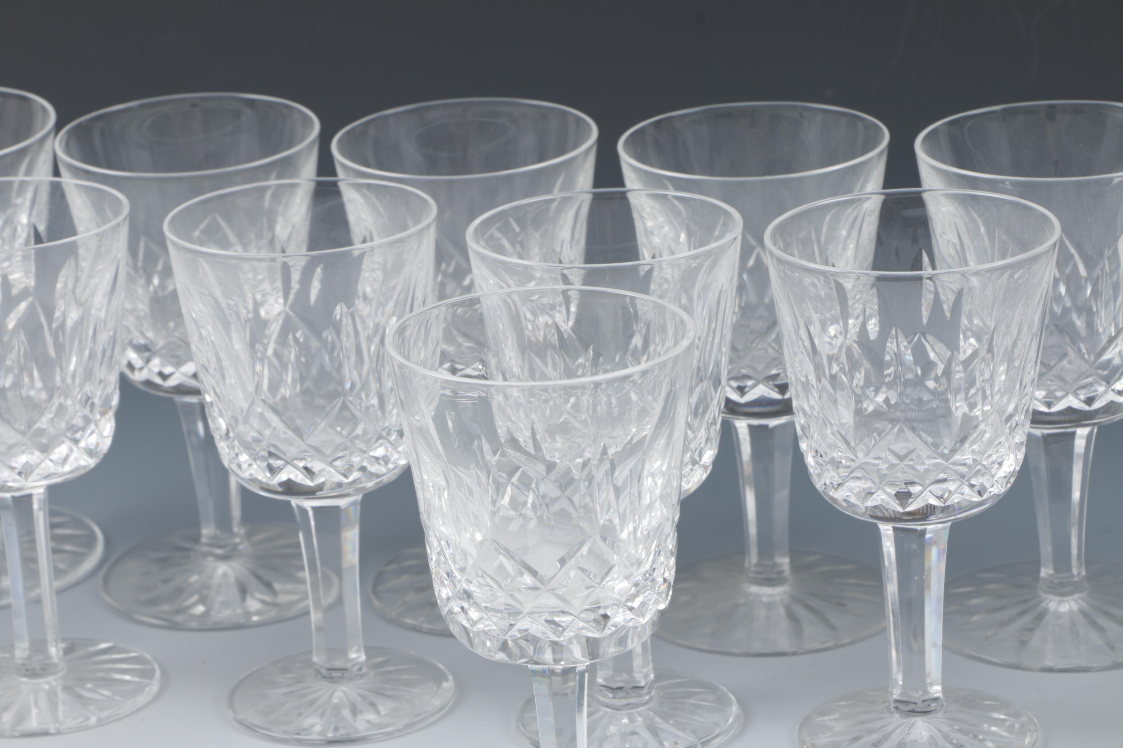 Waterford Crystal 'Lismore' Port Glasses