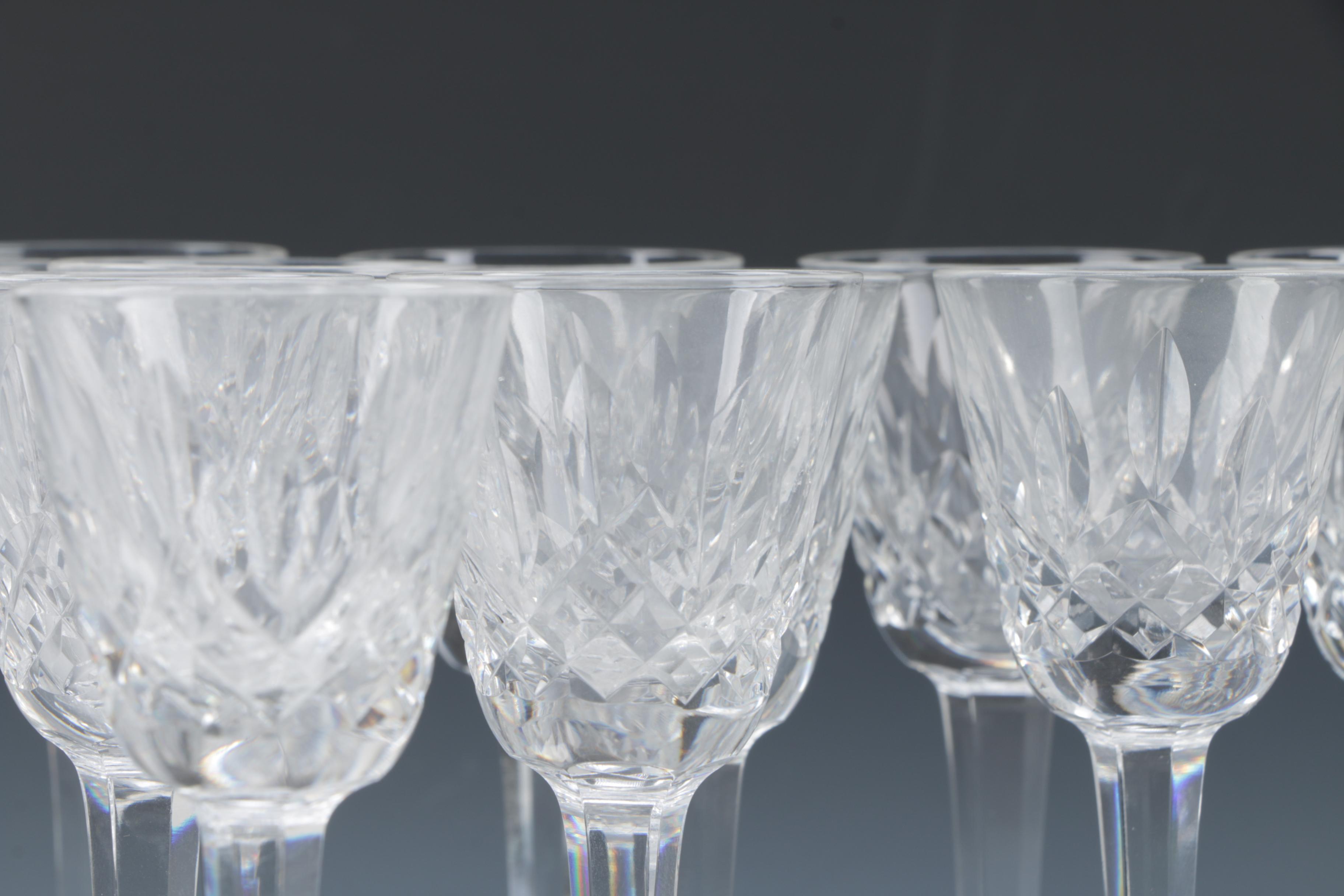 Waterford Crystal 'Lismore' Claret Glasses